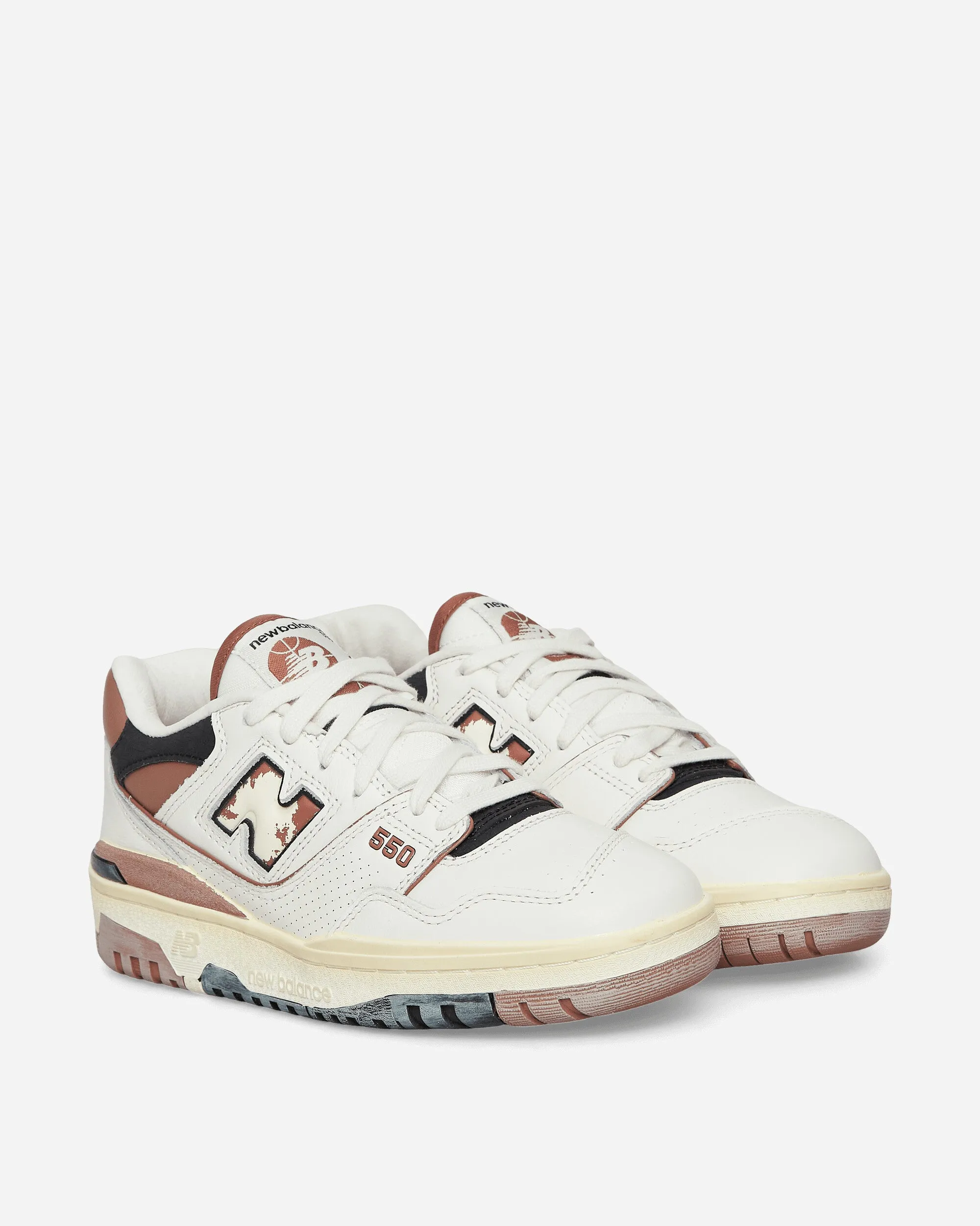550 Sneakers Off White / Marron
