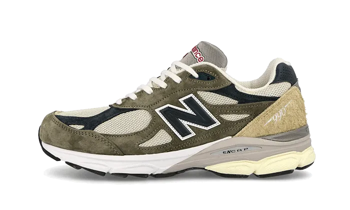 990 v3 Fabriqué aux États-Unis Vert Crème