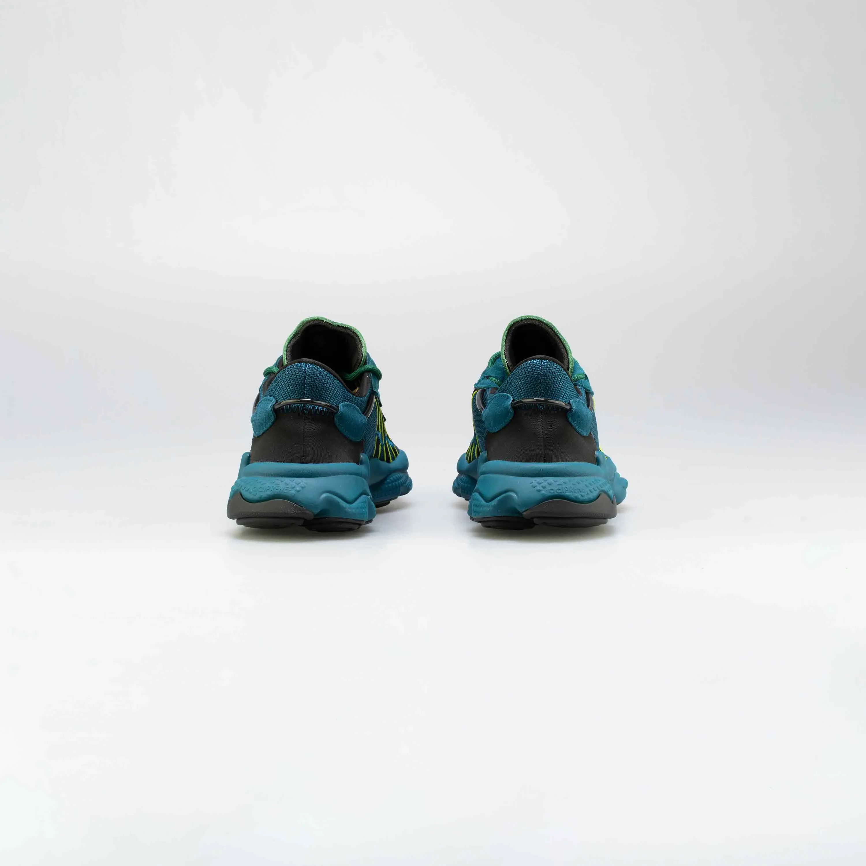 adidas Originals X Pusha T Ozweego Chaussure de Course Homme - Marine/Vert/Noir
