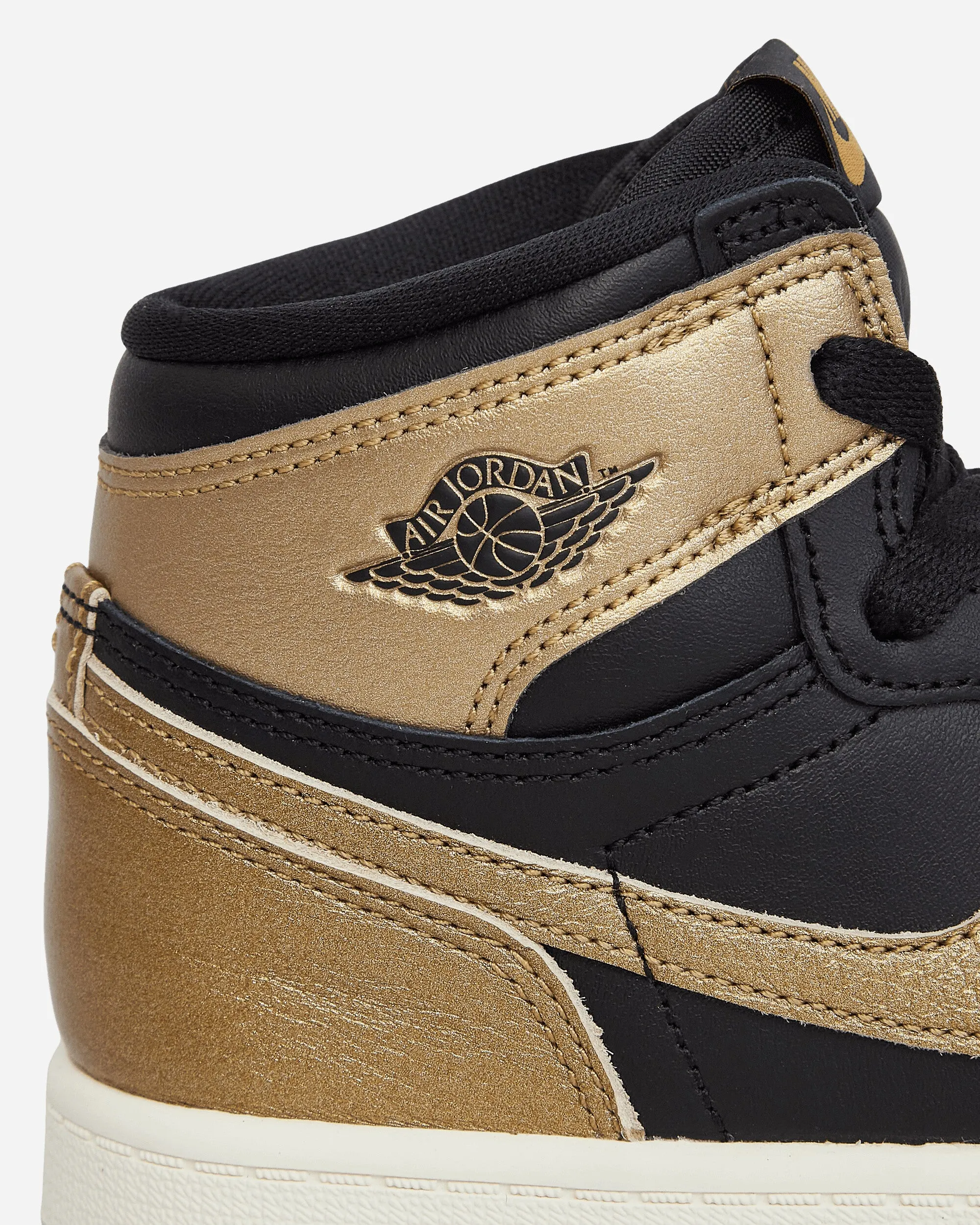 Air Jordan 1 Retro High OG (PS) Chaussures de sport Noir / Or