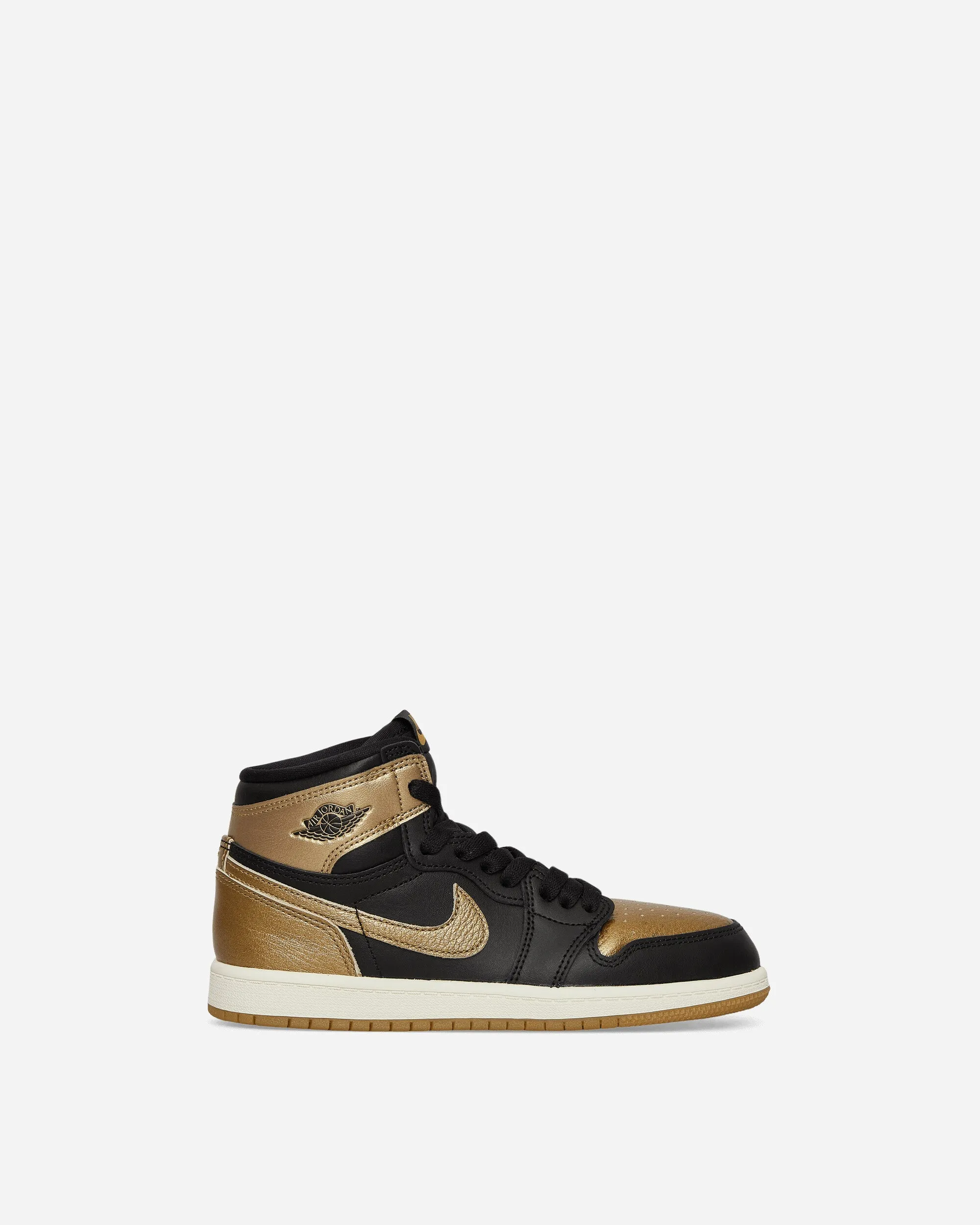 Air Jordan 1 Retro High OG (PS) Chaussures de sport Noir / Or