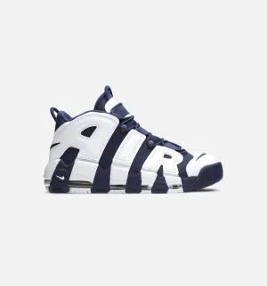 Chaussure de style de vie pour hommes Air More Uptempo '96 - Blanc/Bleu marine/Or métallisé