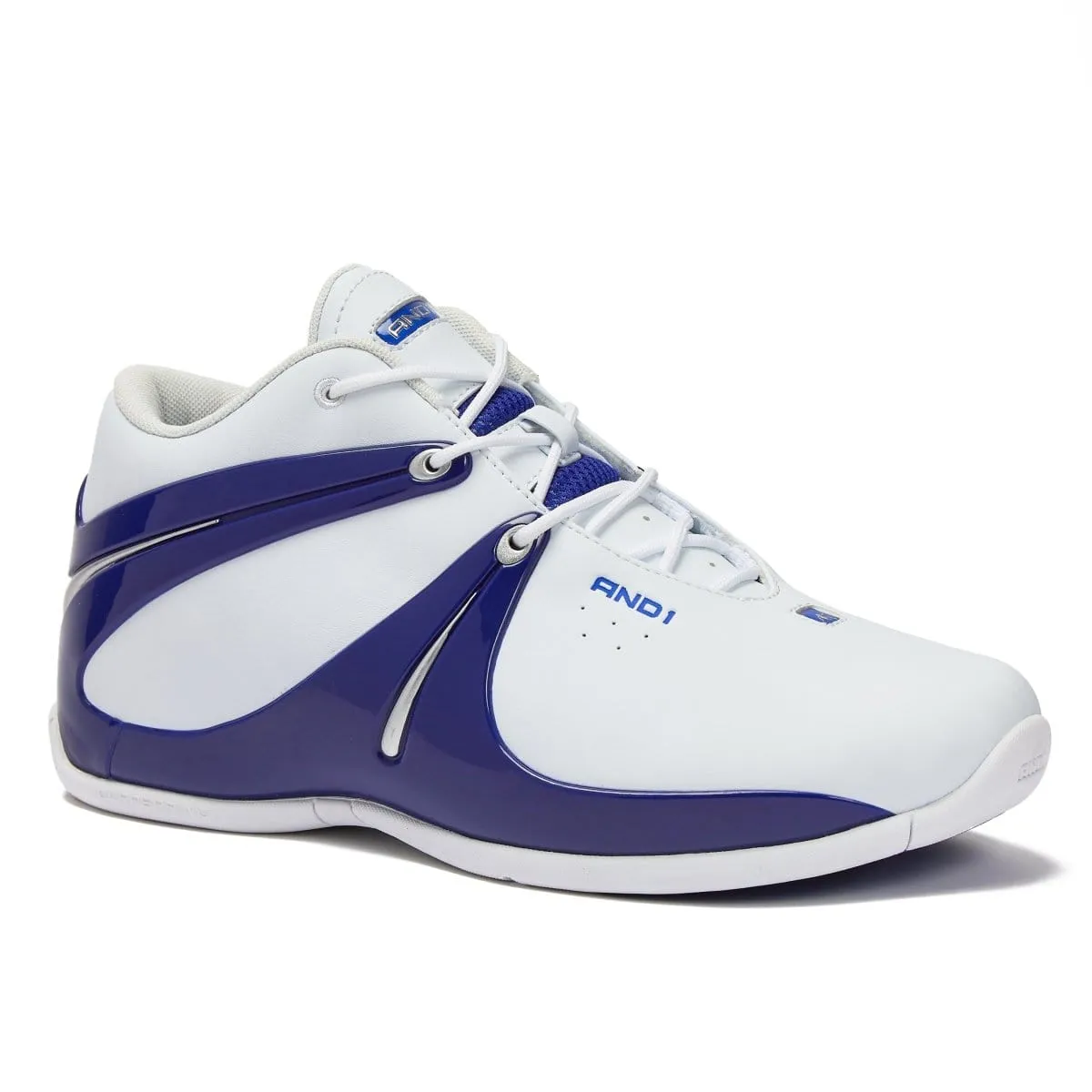 CHAUSSURES DE BASKETBALL AND-1 RISE BLANC/BLEU POUR HOMME