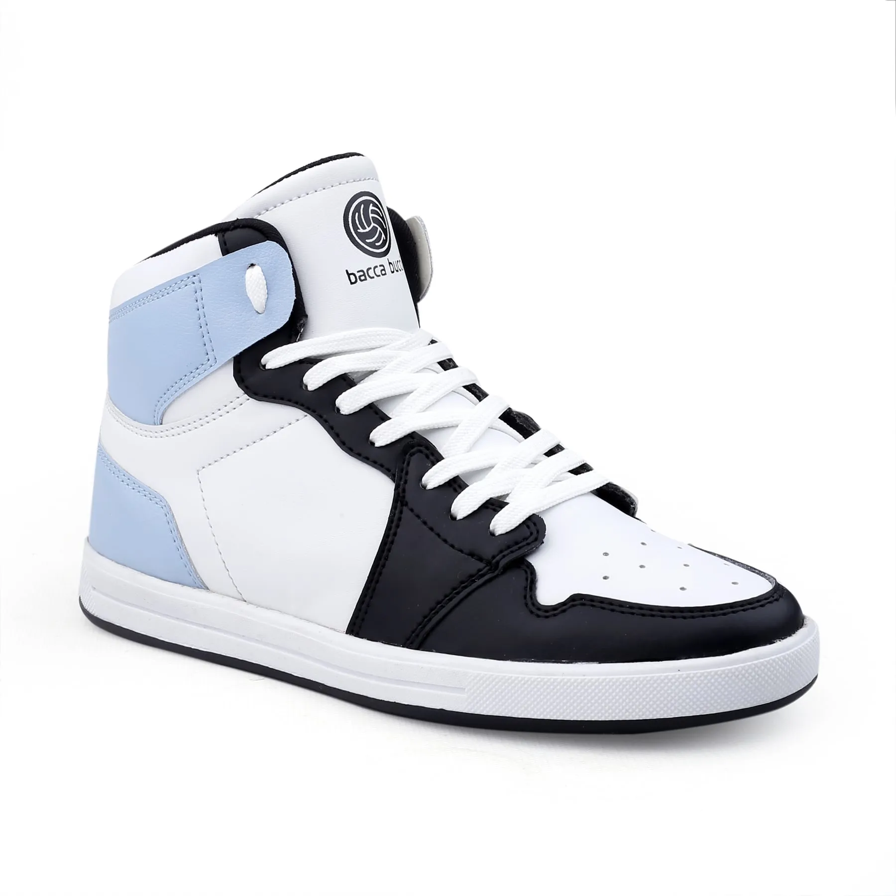 Bacca Bucci Chaussures de Sport à Haute Tige à Talon Plat pour Garçons ou Filles, Style Streetwear (Âge : 8 à 12 Ans)