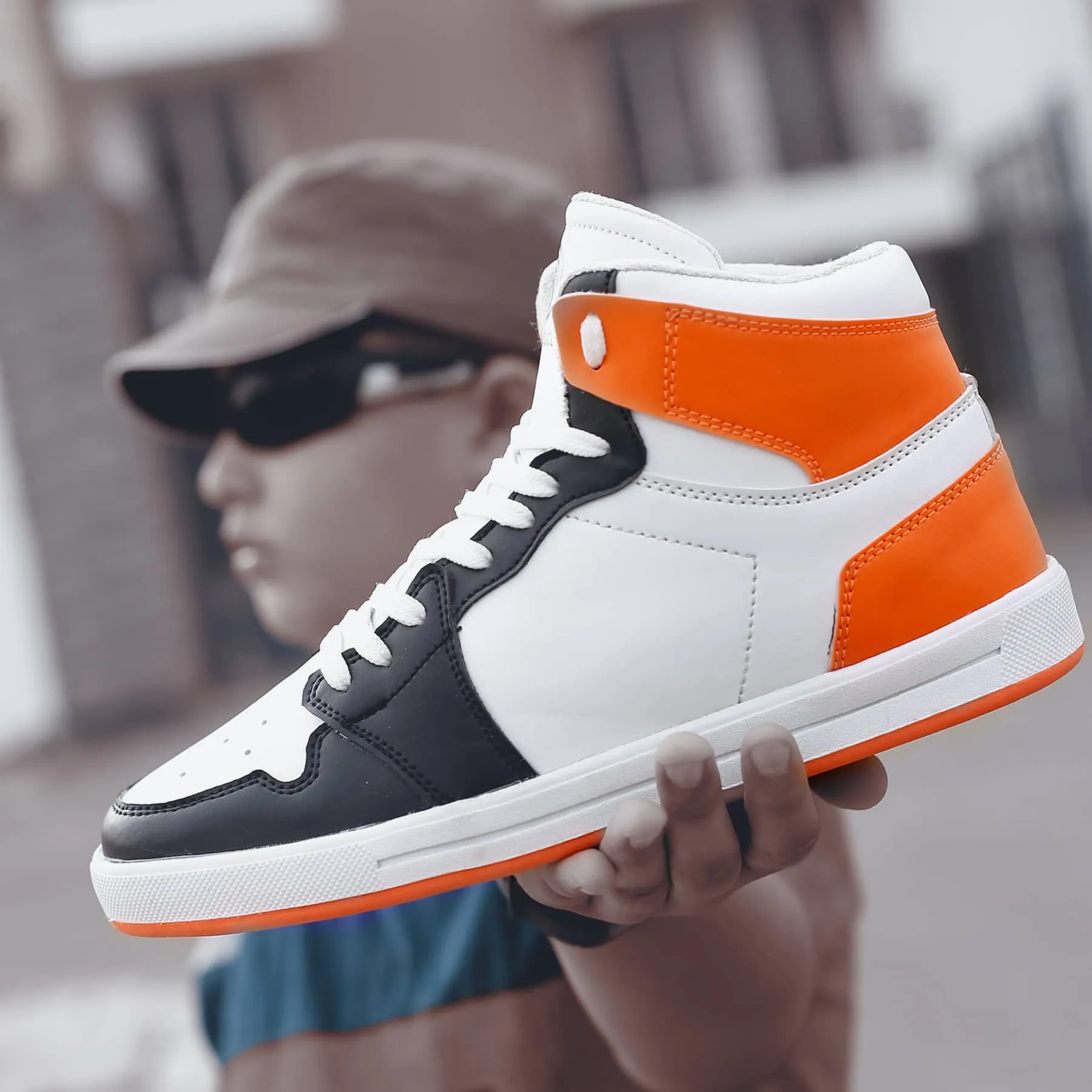 Bacca Bucci Chaussures de Sport à Haute Tige à Talon Plat pour Garçons ou Filles, Style Streetwear (Âge : 8 à 12 Ans)