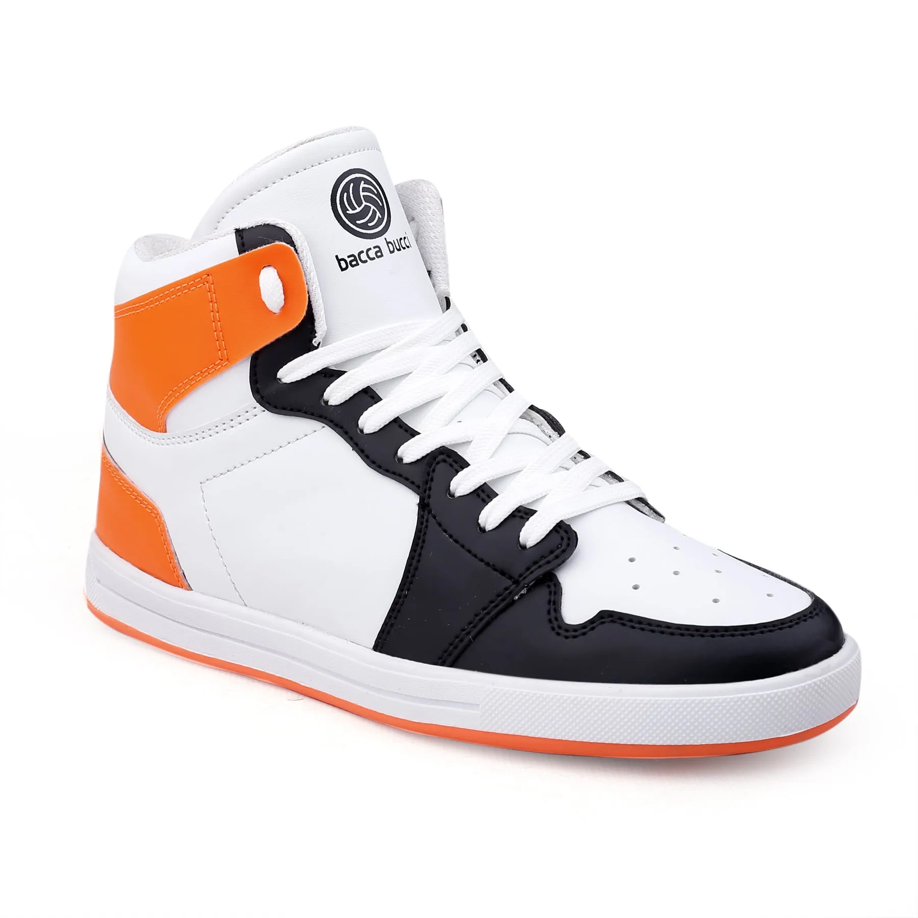 Bacca Bucci Chaussures de Sport à Haute Tige à Talon Plat pour Garçons ou Filles, Style Streetwear (Âge : 8 à 12 Ans)