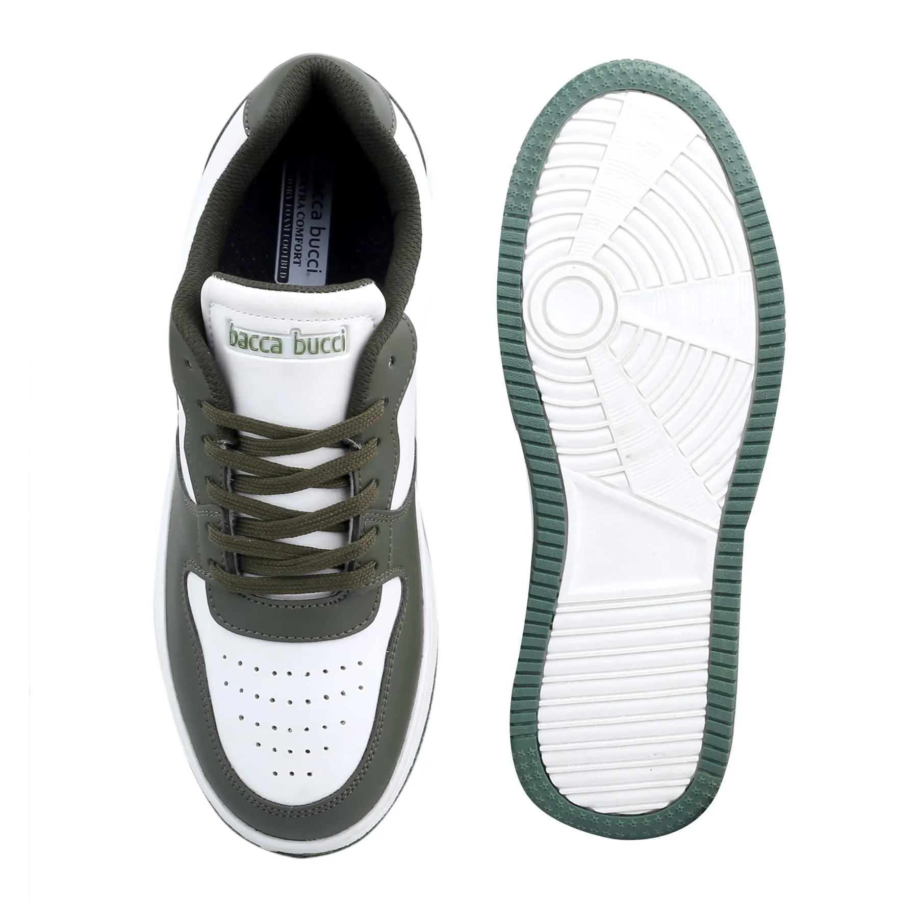 Bacca Bucci EMILY Sneakers Basses à Semelle Plate pour Femmes