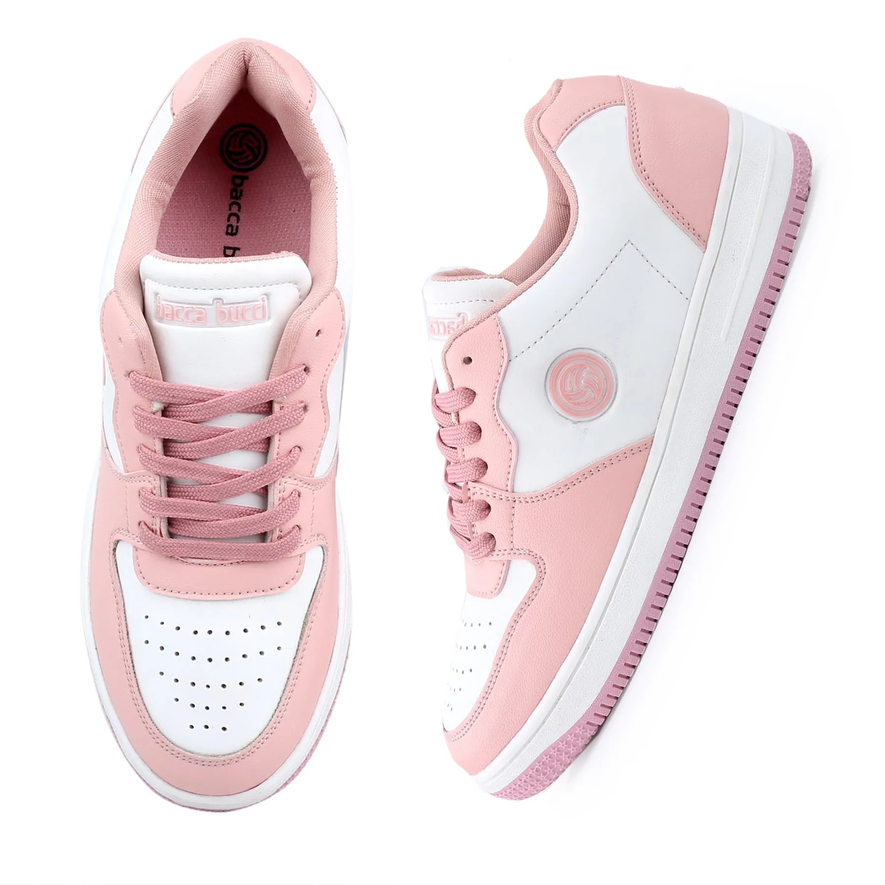 Bacca Bucci EMILY Sneakers Basses à Semelle Plate pour Femmes
