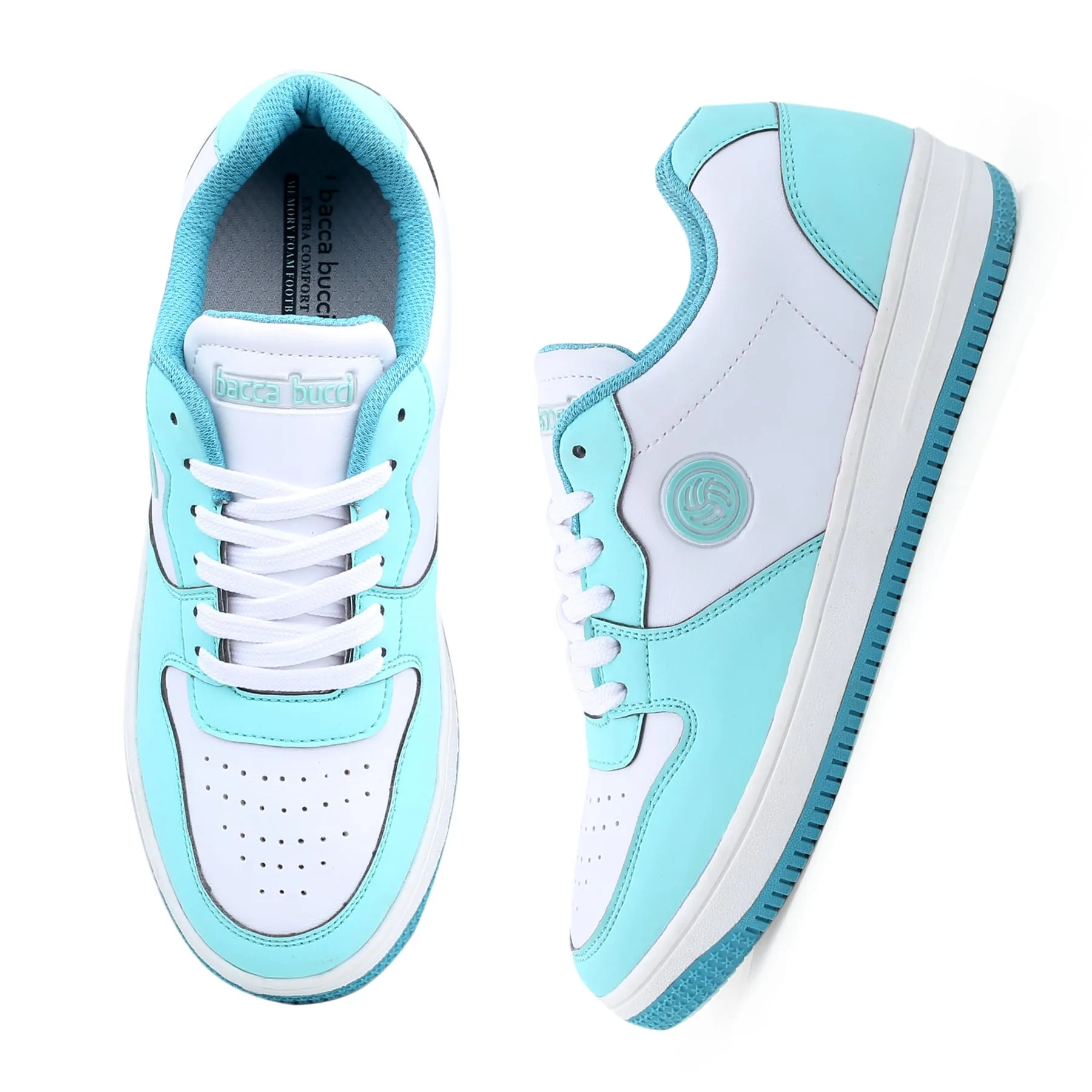 Bacca Bucci EMILY Sneakers Basses à Semelle Plate pour Femmes