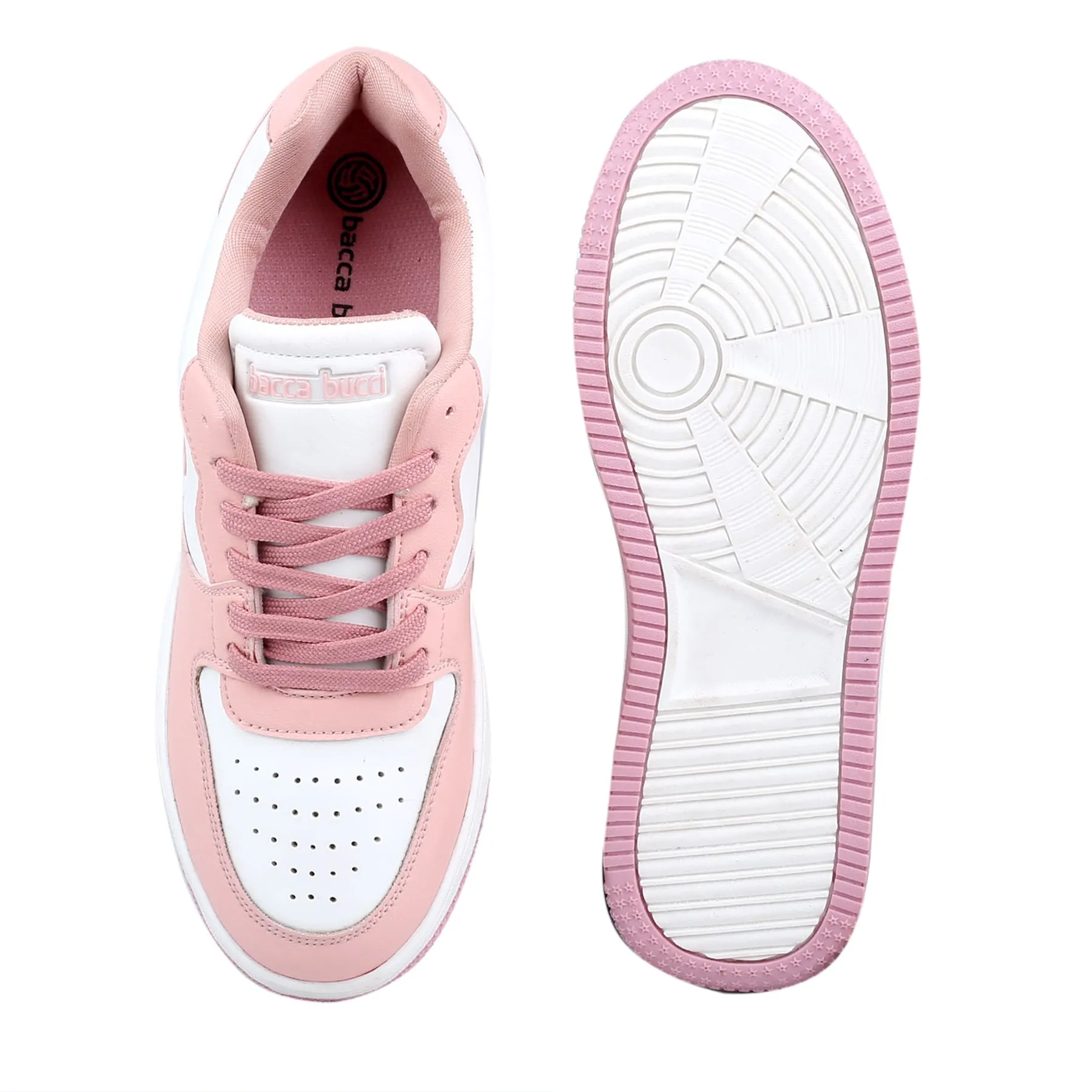 Bacca Bucci EMILY Sneakers Basses à Semelle Plate pour Femmes