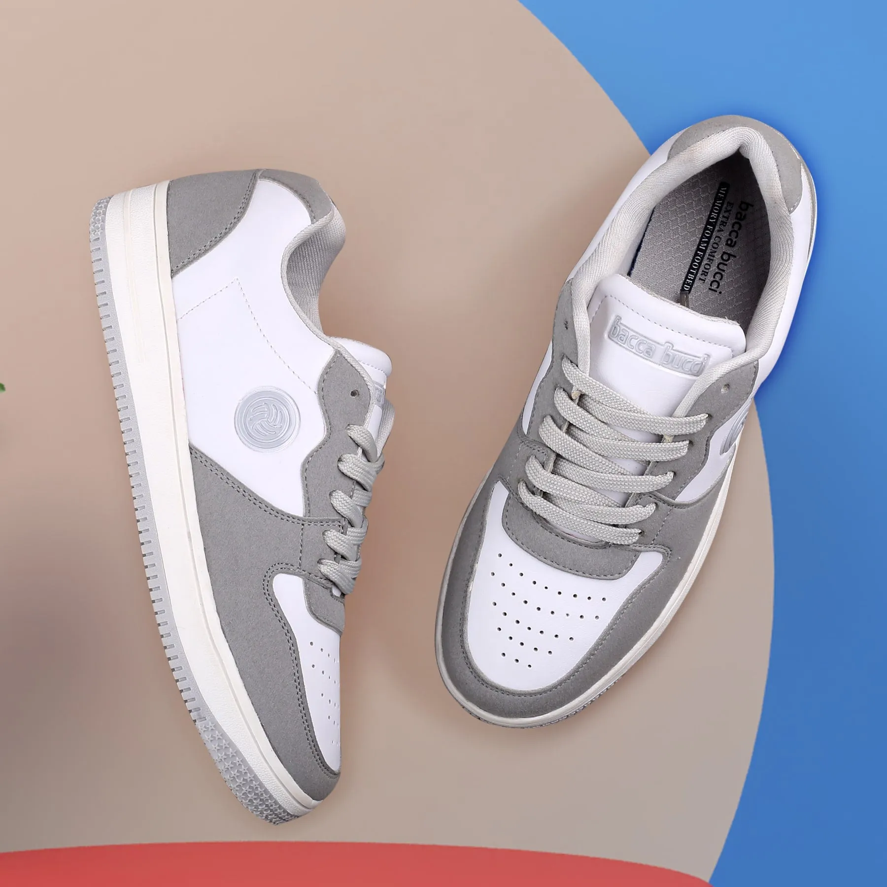 Bacca Bucci EMILY Sneakers Basses à Semelle Plate pour Femmes