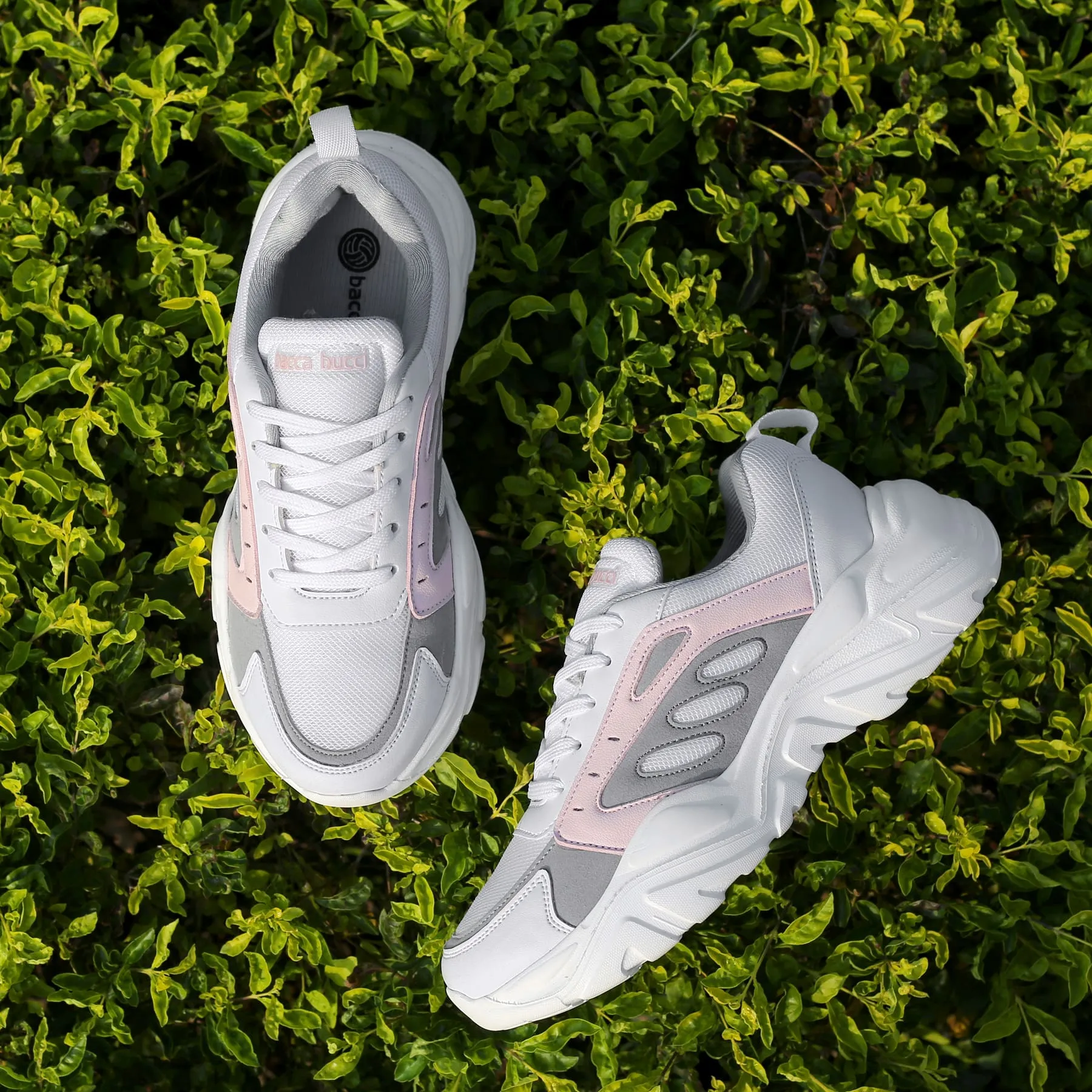Bacca Bucci EMMA Sneakers Basses à Plateforme pour Femmes | Sneakers Épaisses StreetWear