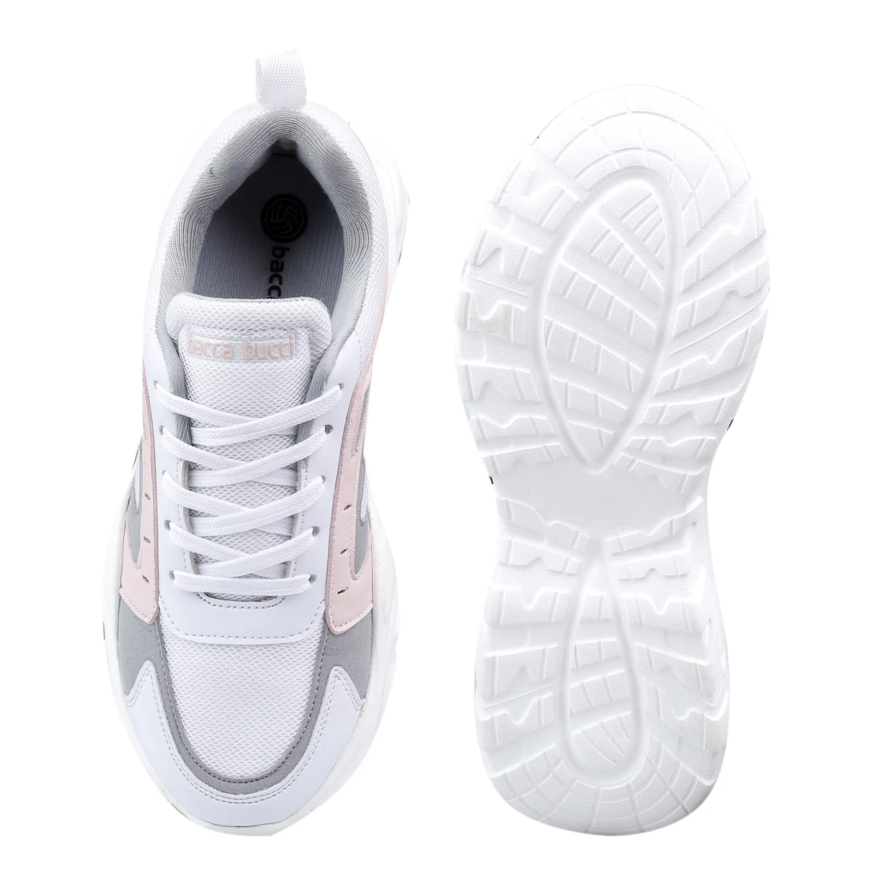 Bacca Bucci EMMA Sneakers Basses à Plateforme pour Femmes | Sneakers Épaisses StreetWear