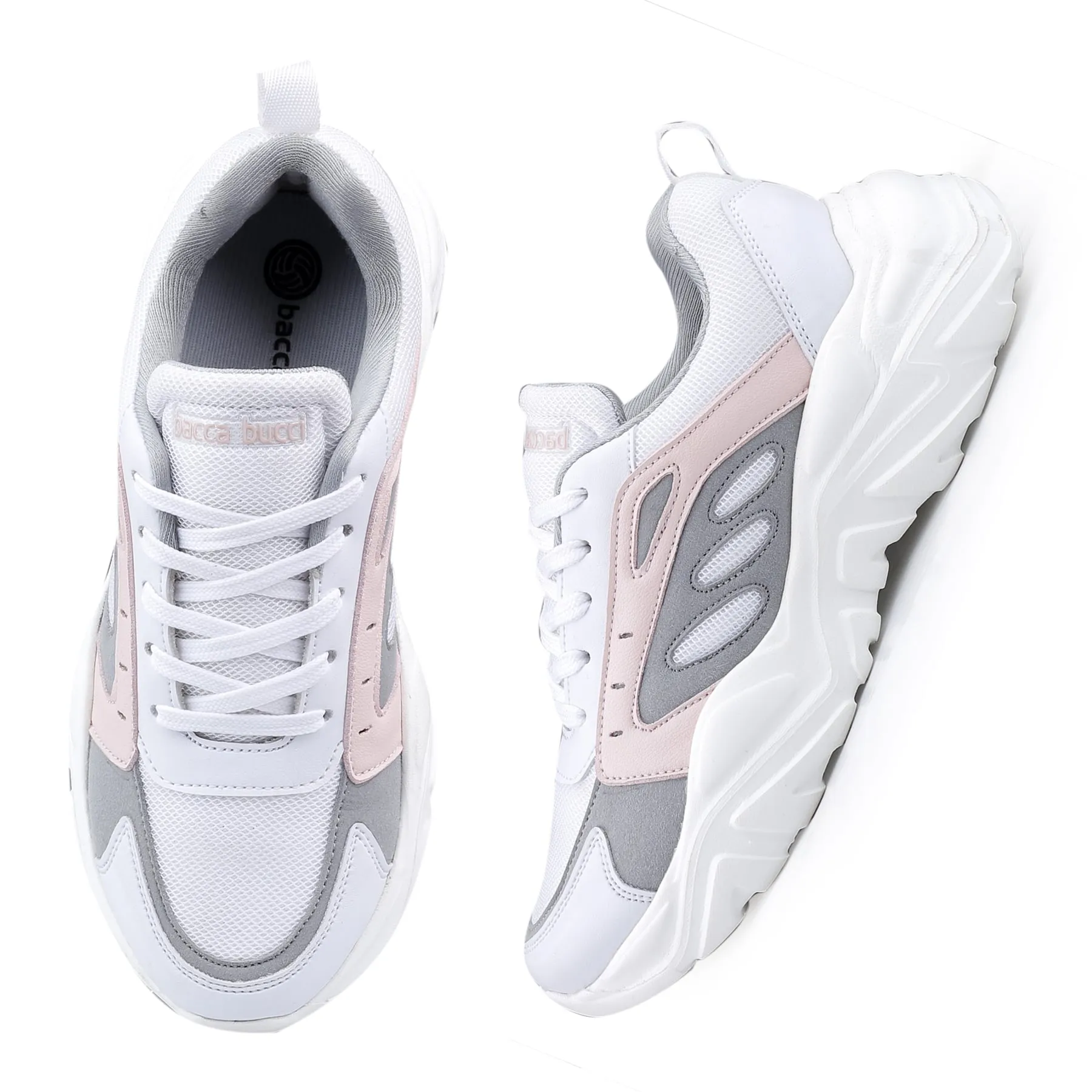 Bacca Bucci EMMA Sneakers Basses à Plateforme pour Femmes | Sneakers Épaisses StreetWear
