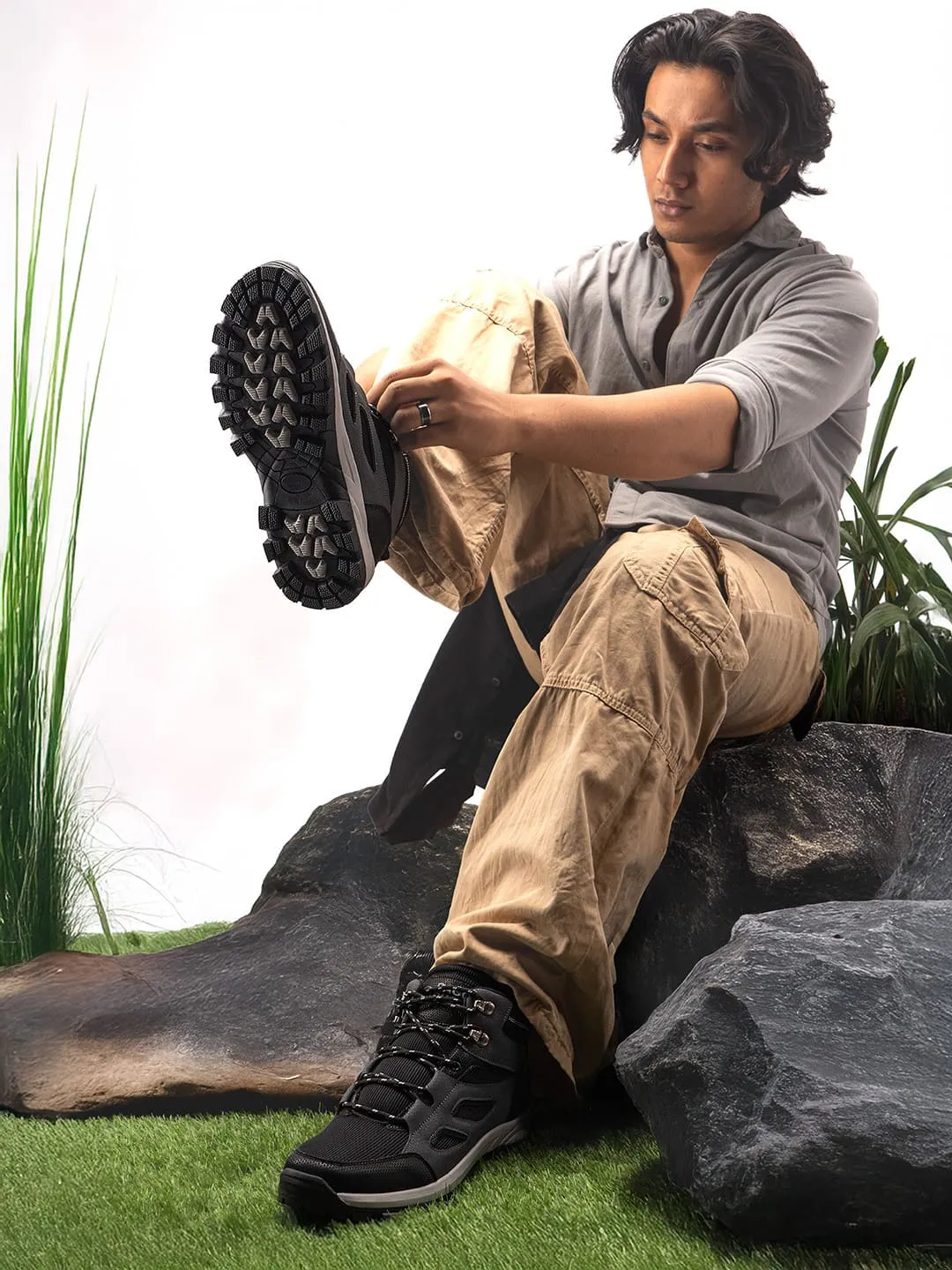 Bacca Bucci Chaussures de Randonnée Outdoor Hautes ENDURO