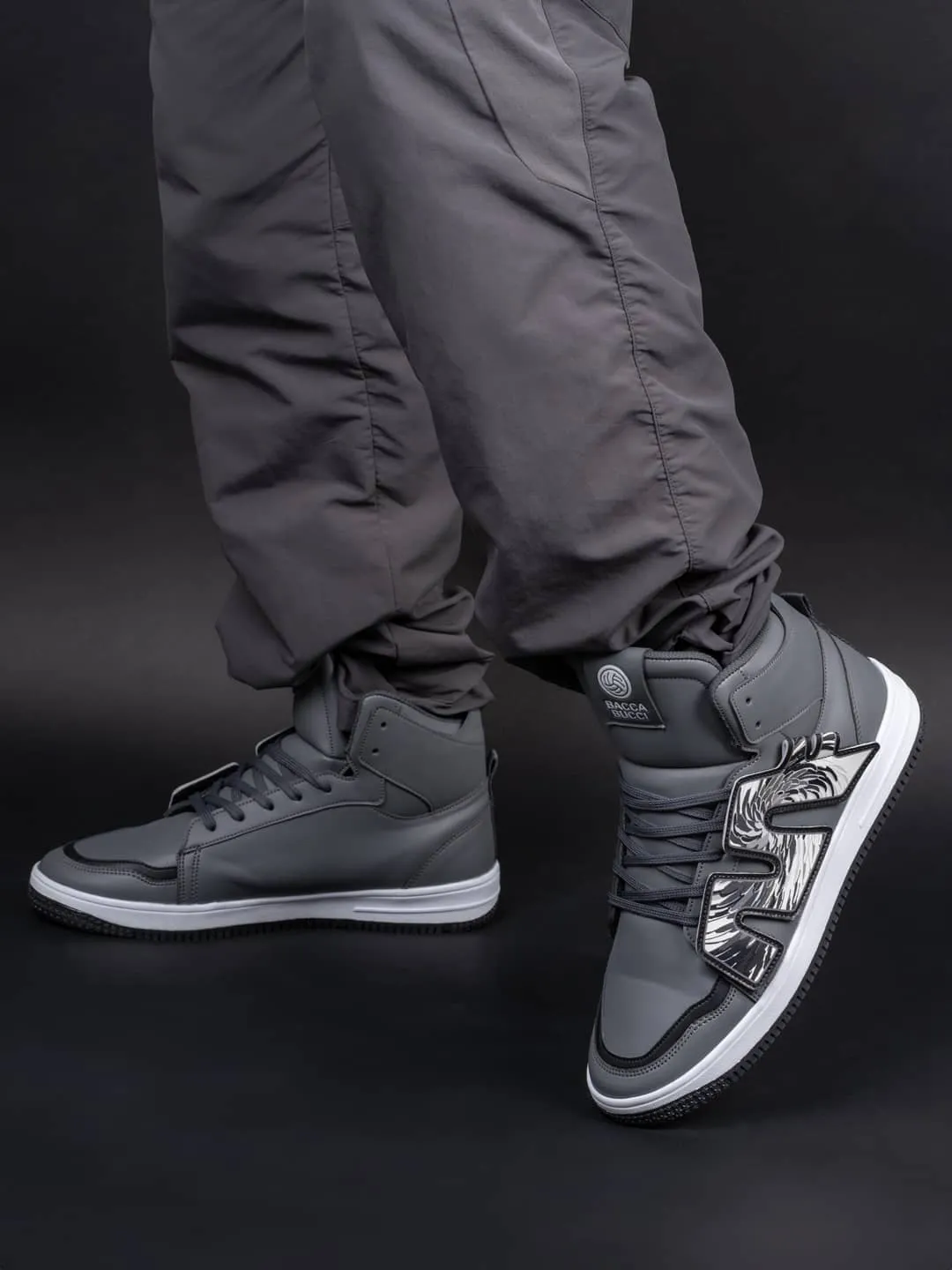 Bacca Bucci Sneakers Hautes PATCH-PLAY pour Homme