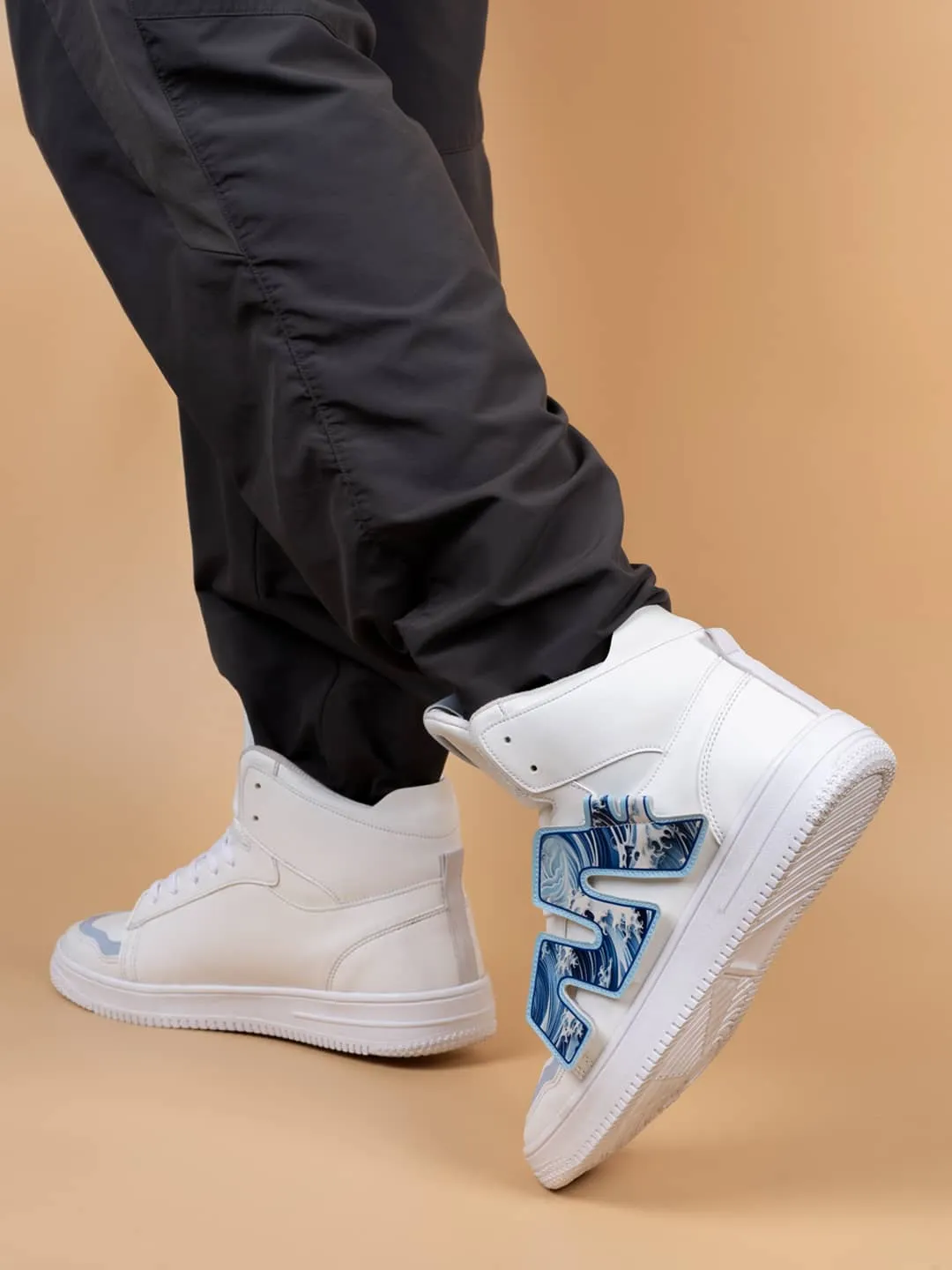 Bacca Bucci Sneakers Hautes PATCH-PLAY pour Homme