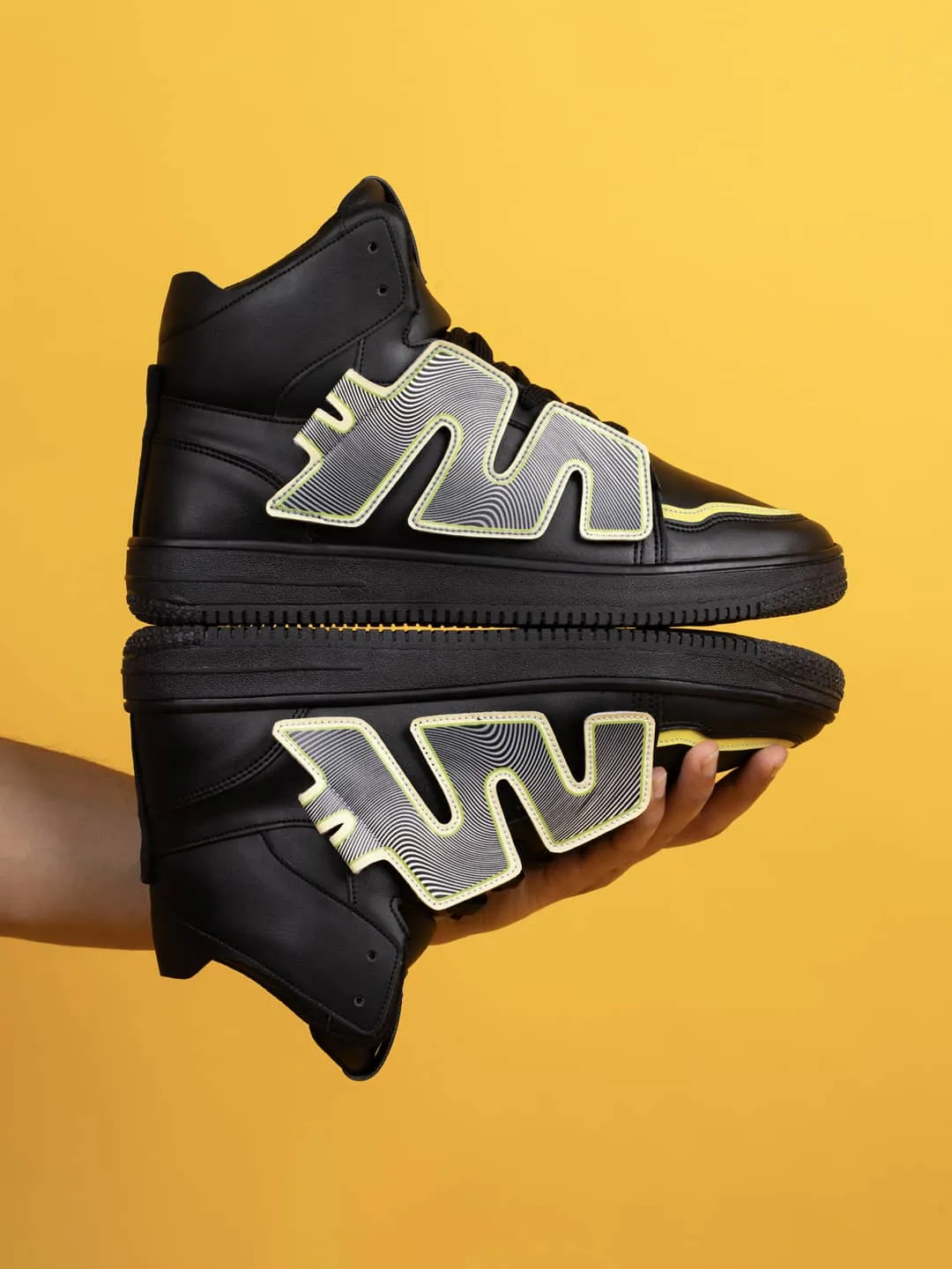 Bacca Bucci Sneakers Hautes PATCH-PLAY pour Homme