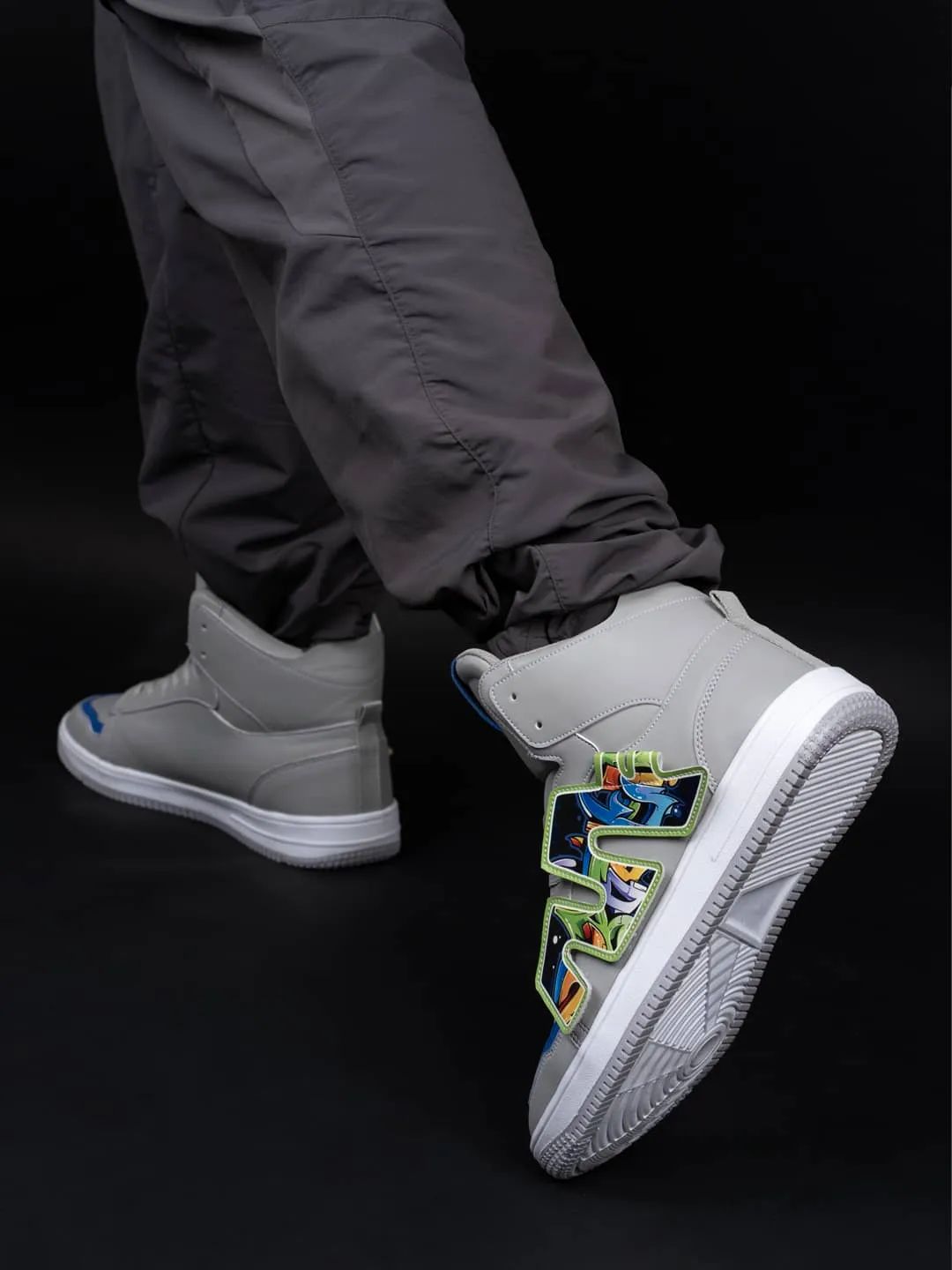 Bacca Bucci Sneakers Hautes PATCH-PLAY pour Homme
