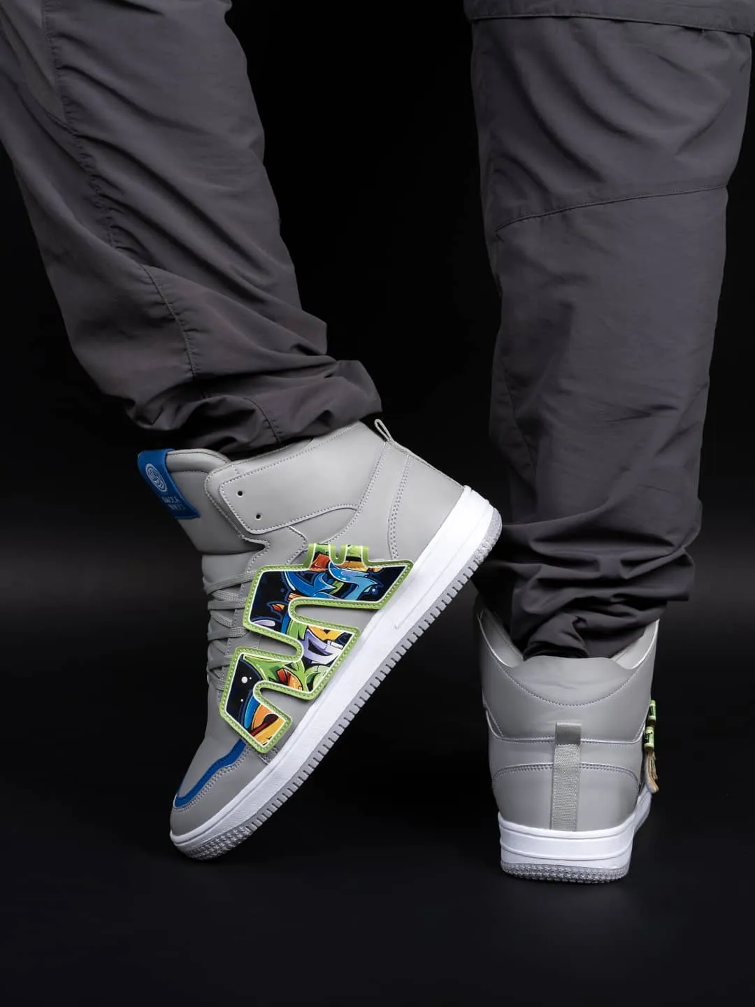 Bacca Bucci Sneakers Hautes PATCH-PLAY pour Homme