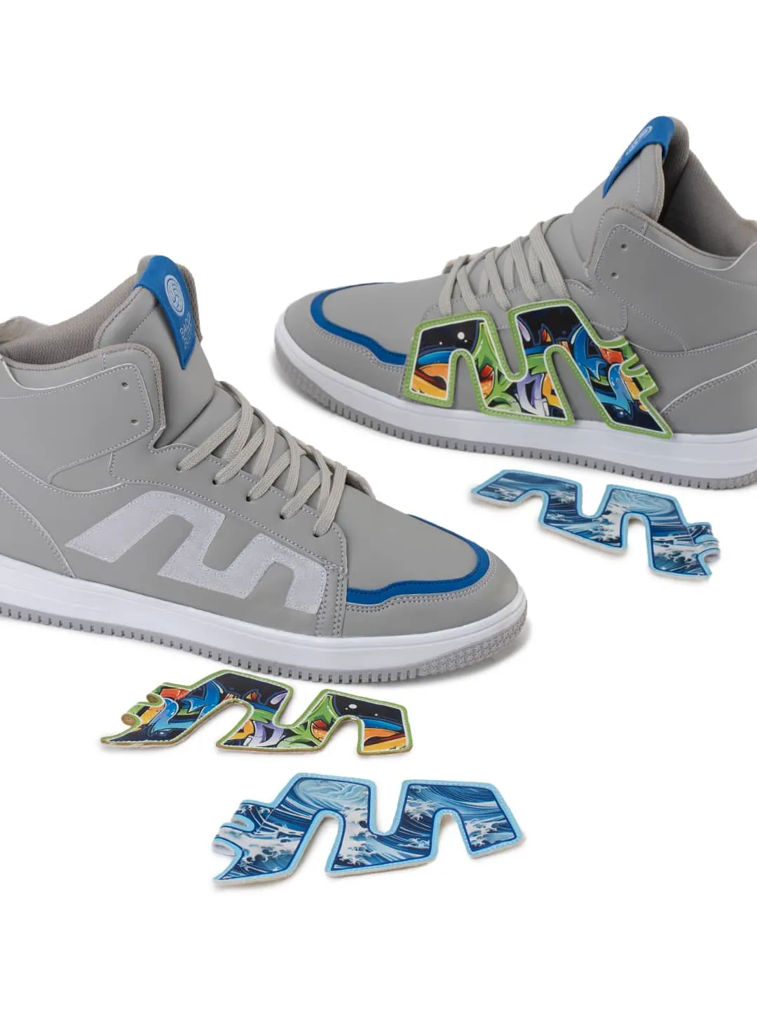 Bacca Bucci Sneakers Hautes PATCH-PLAY pour Homme