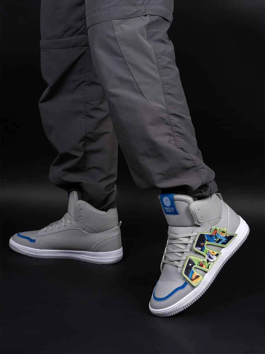 Bacca Bucci Sneakers Hautes PATCH-PLAY pour Homme