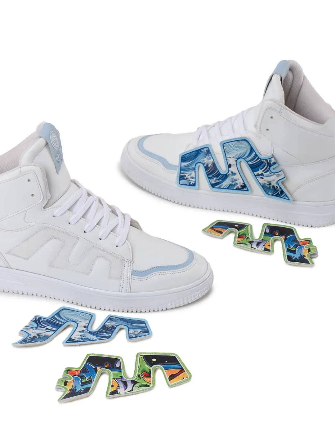 Bacca Bucci Sneakers Hautes PATCH-PLAY pour Homme