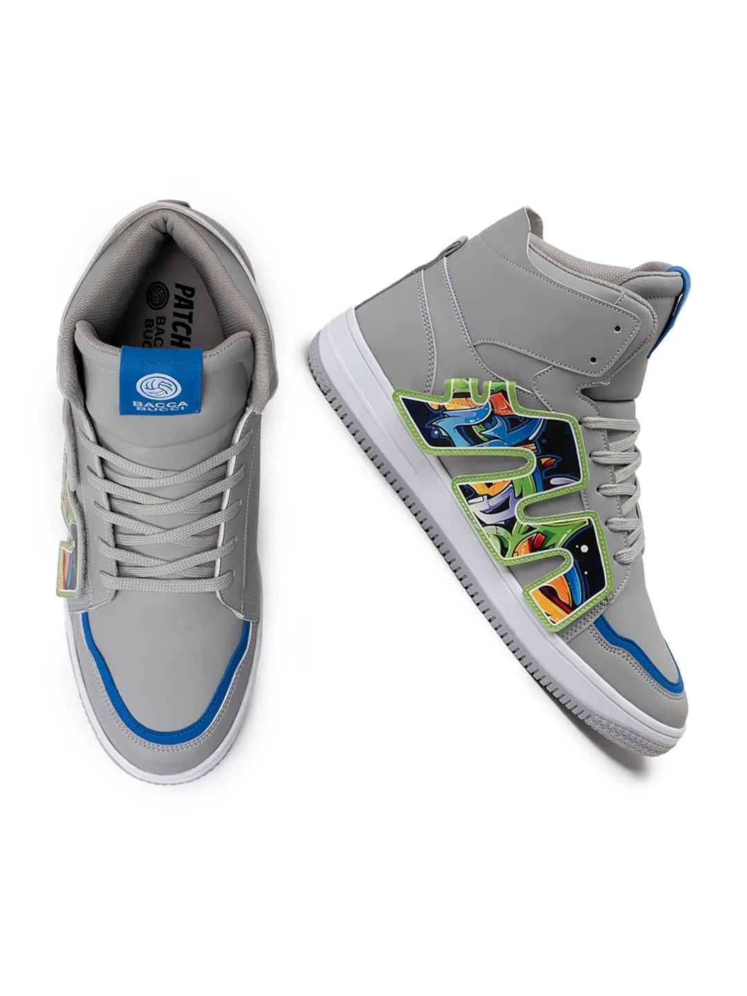 Bacca Bucci Sneakers Hautes PATCH-PLAY pour Homme