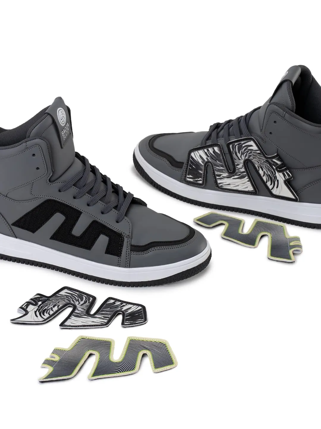 Bacca Bucci Sneakers Hautes PATCH-PLAY pour Homme