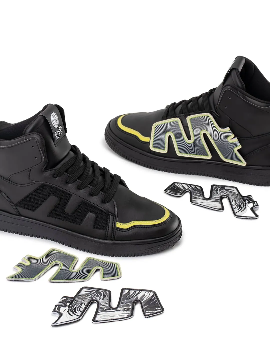 Bacca Bucci Sneakers Hautes PATCH-PLAY pour Homme