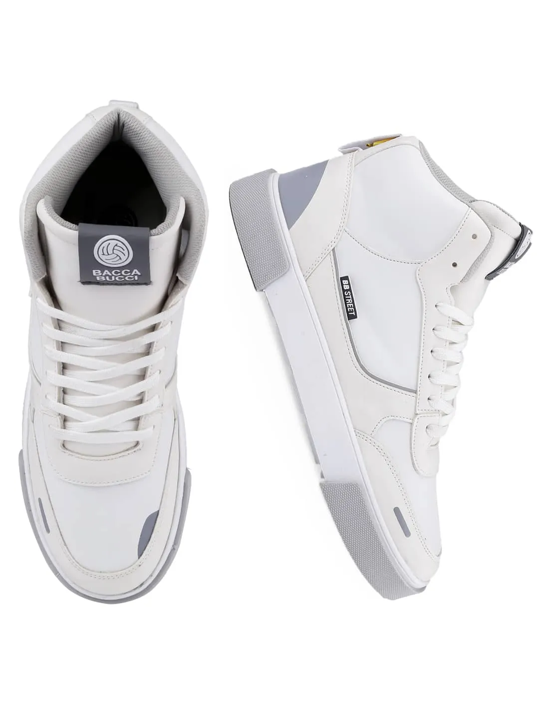 Bacca Bucci Basket montante SKYLINE SOARER pour Homme - Élévation style Gen Z