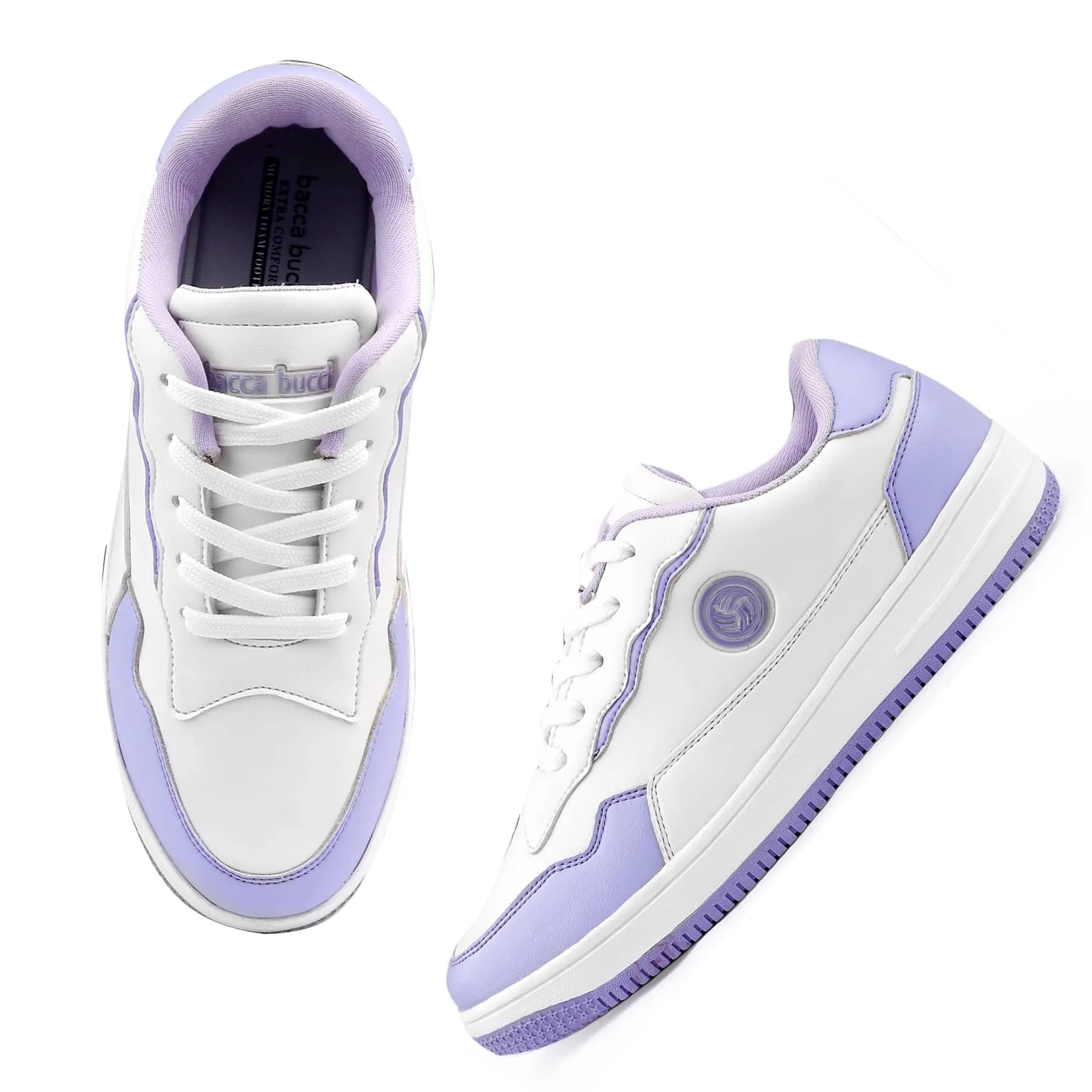 Bacca Bucci INFINITY Sneakers Basses à Semelle Plate pour Femme