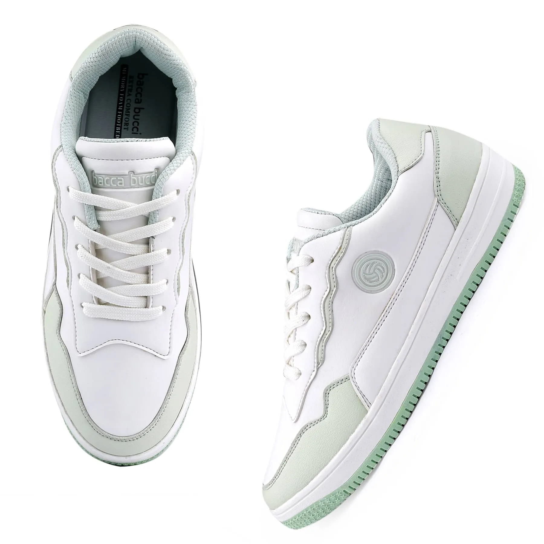 Bacca Bucci INFINITY Sneakers Basses à Semelle Plate pour Femme
