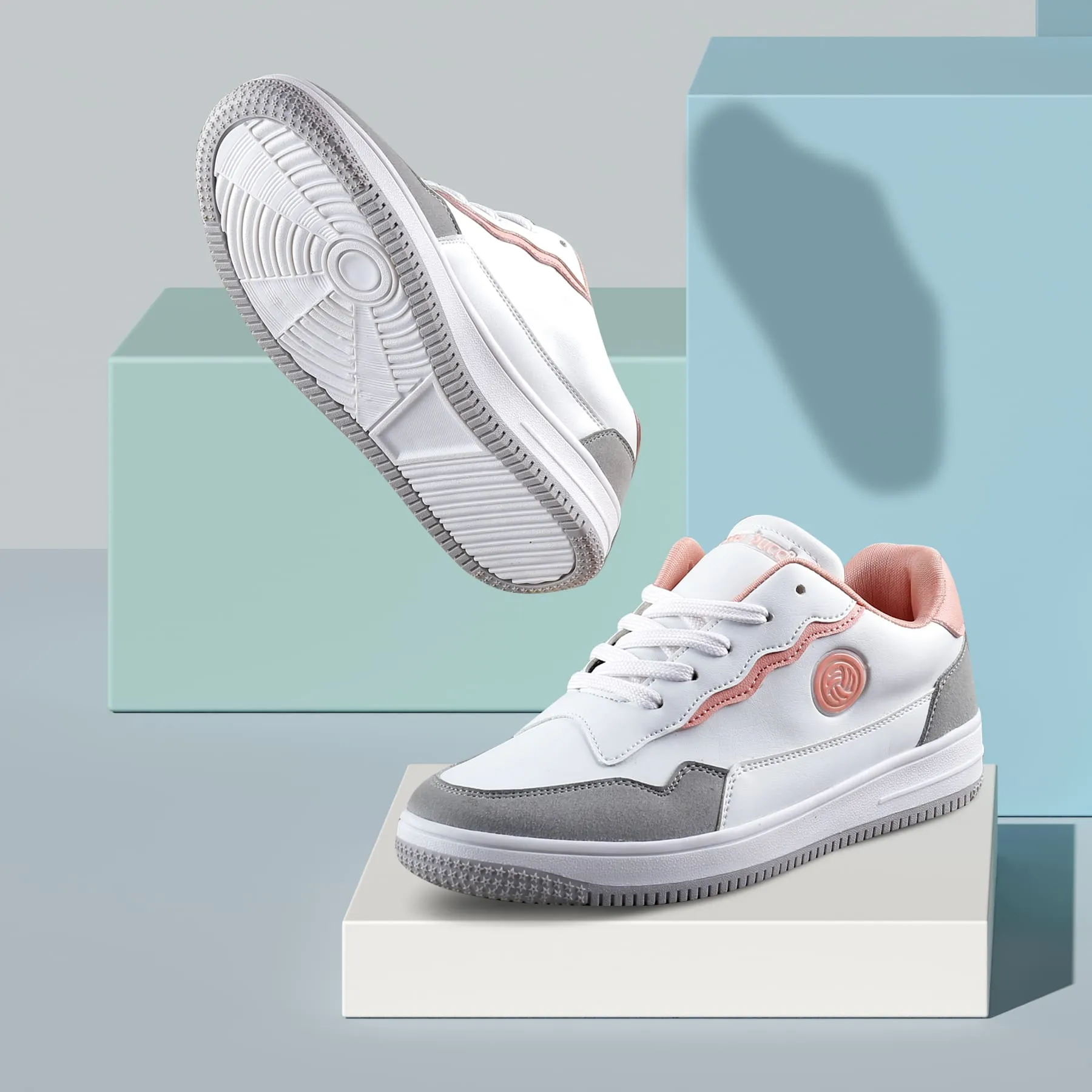 Bacca Bucci INFINITY Sneakers Basses à Semelle Plate pour Femme
