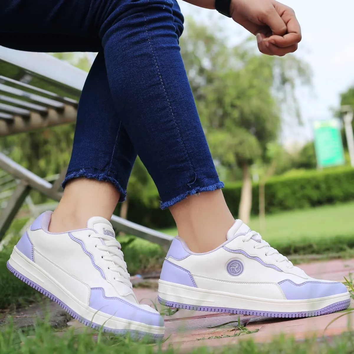 Bacca Bucci INFINITY Sneakers Basses à Semelle Plate pour Femme