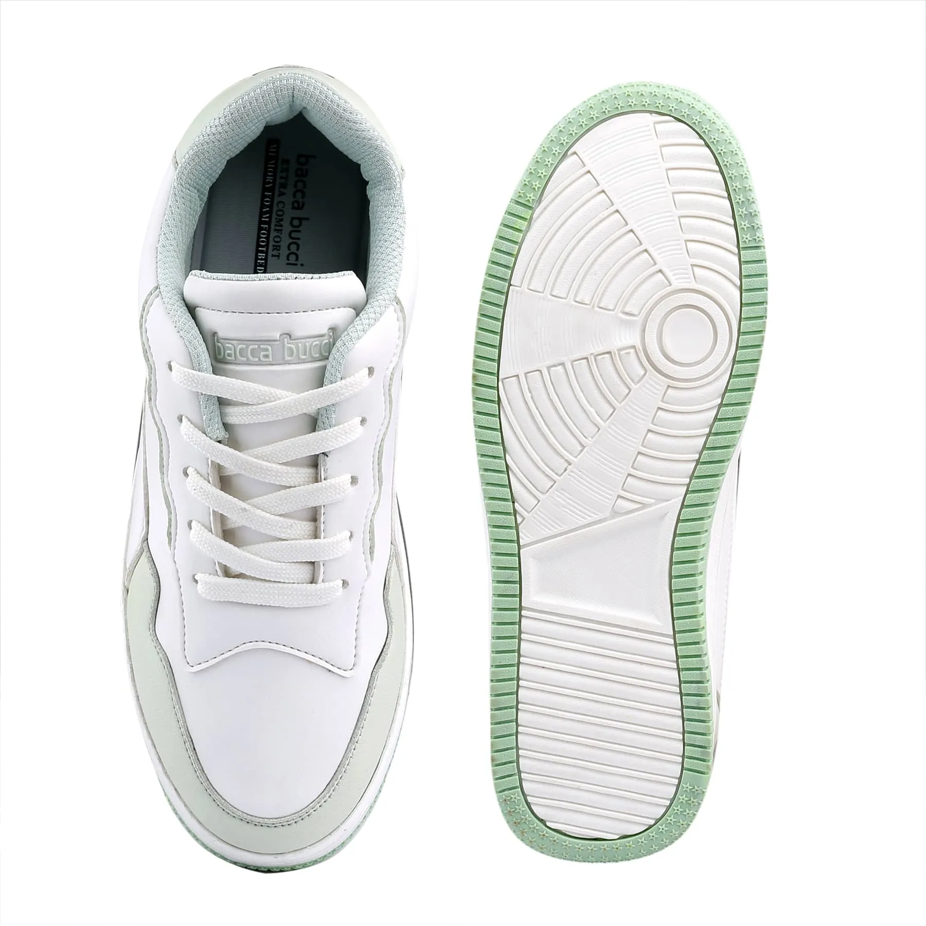Bacca Bucci INFINITY Sneakers Basses à Semelle Plate pour Femme