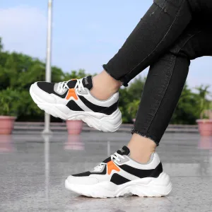 Bacca Bucci MARINE Sneakers Plateforme à Bout Bas pour Femme | Sneakers Épaisses StreetWear