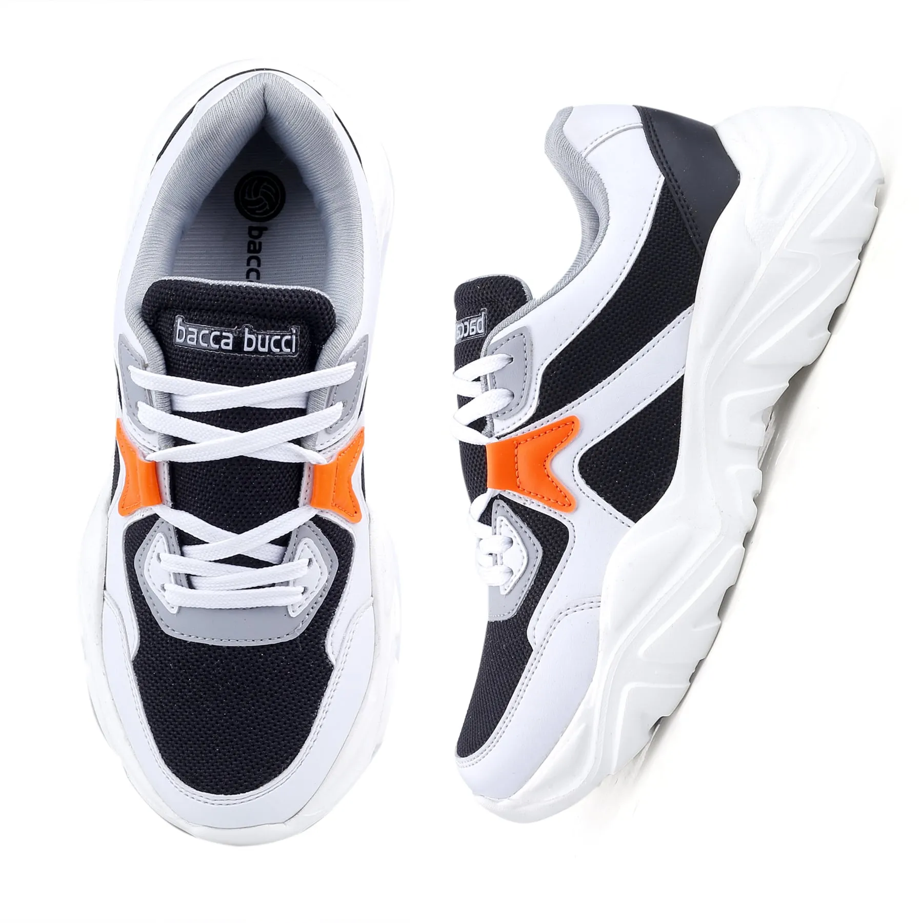 Bacca Bucci MARINE Sneakers Plateforme à Bout Bas pour Femme | Sneakers Épaisses StreetWear