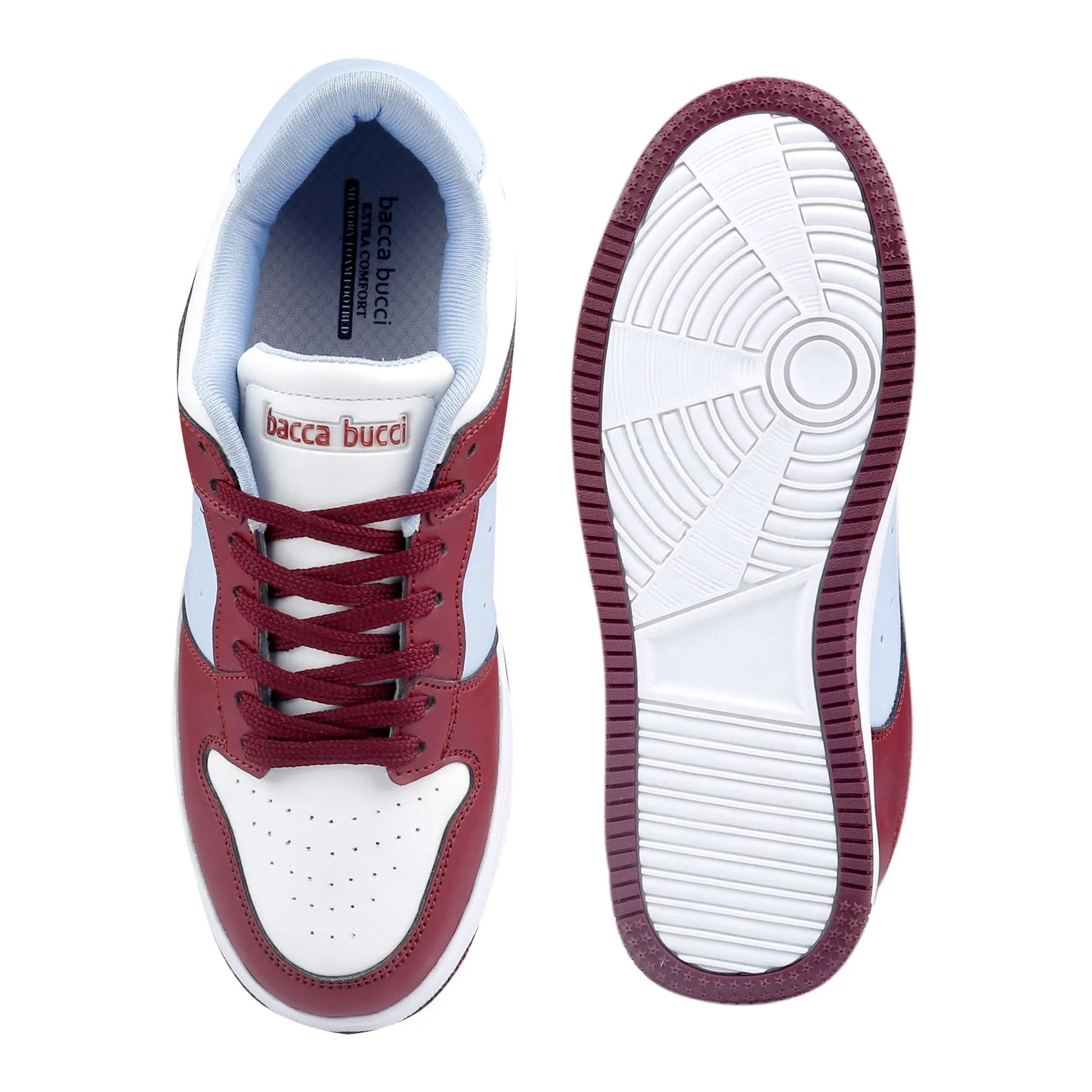 Bacca Bucci NORA Sneakers Basses à Semelle Plate pour Femmes