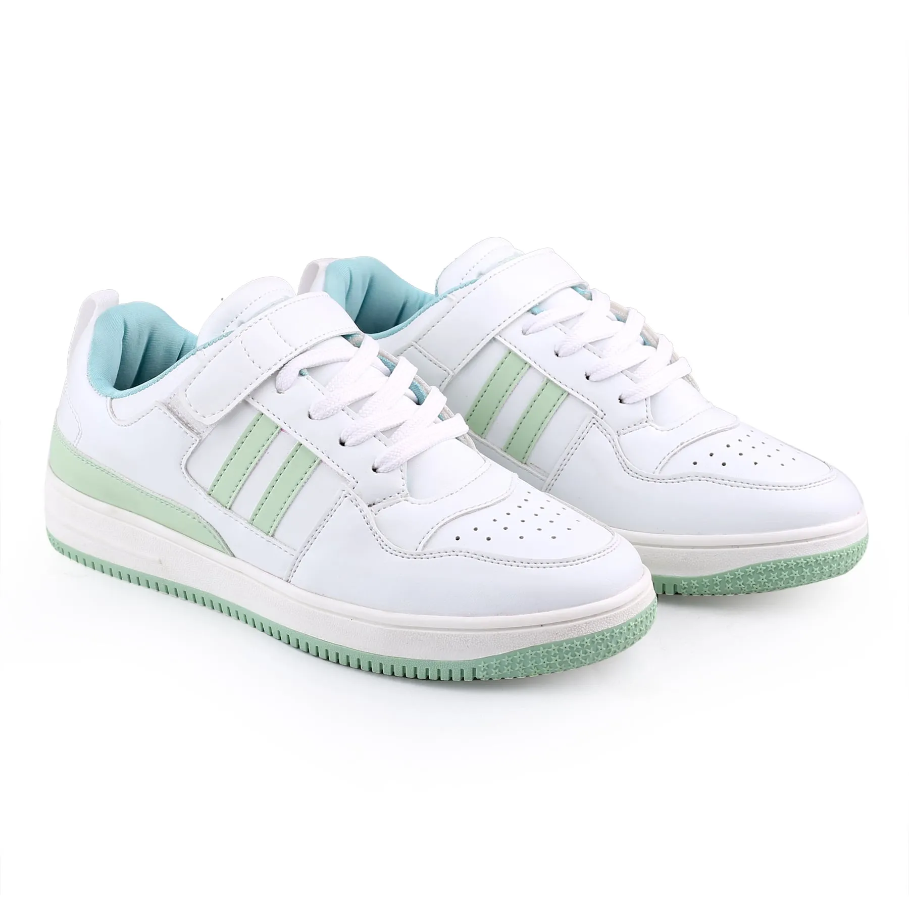 Bacca Bucci PHOENIX Basket Femme à Lacets Auto-Agriffants Basse