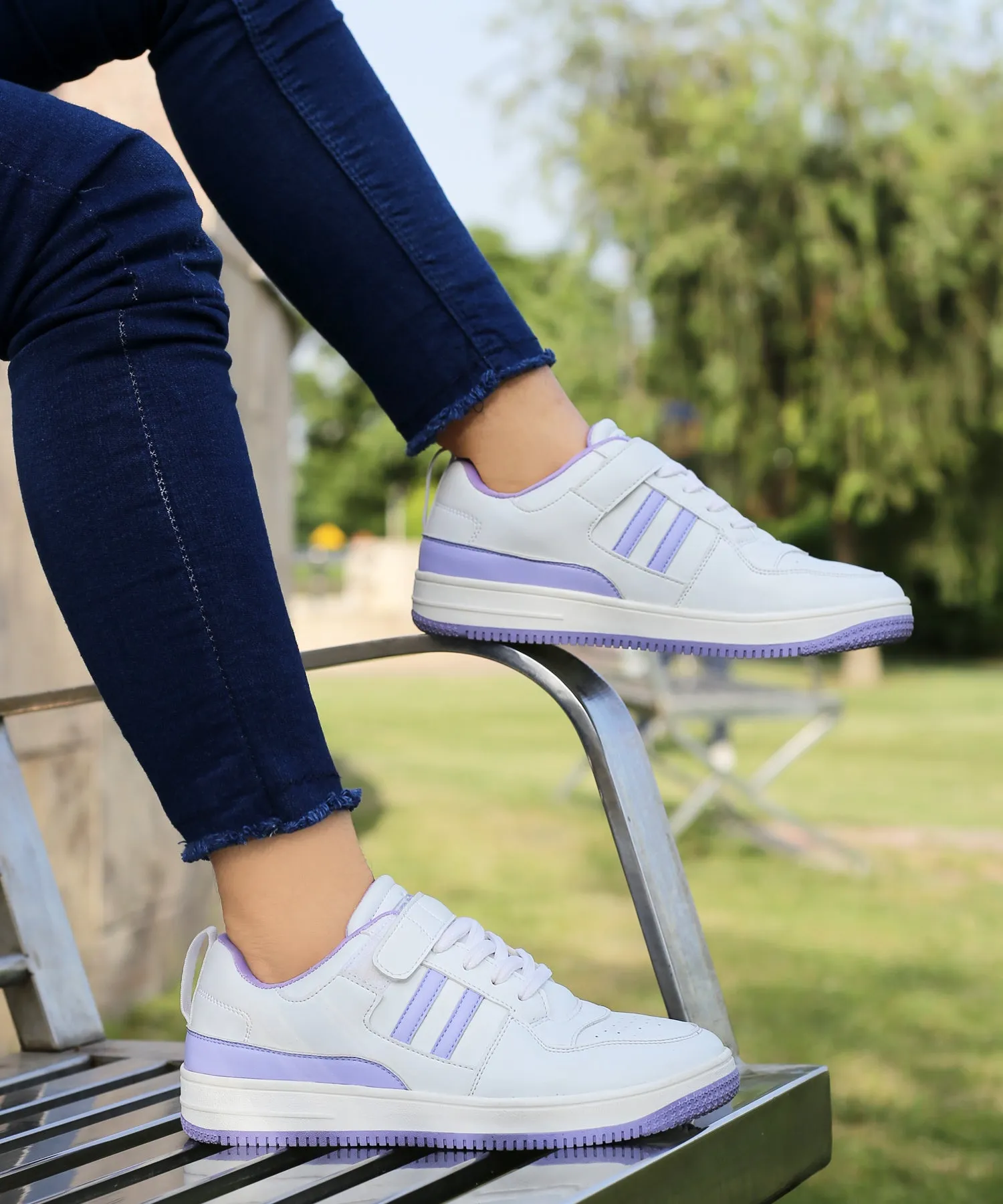 Bacca Bucci PHOENIX Basket Femme à Lacets Basse avec Fermeture Velcro