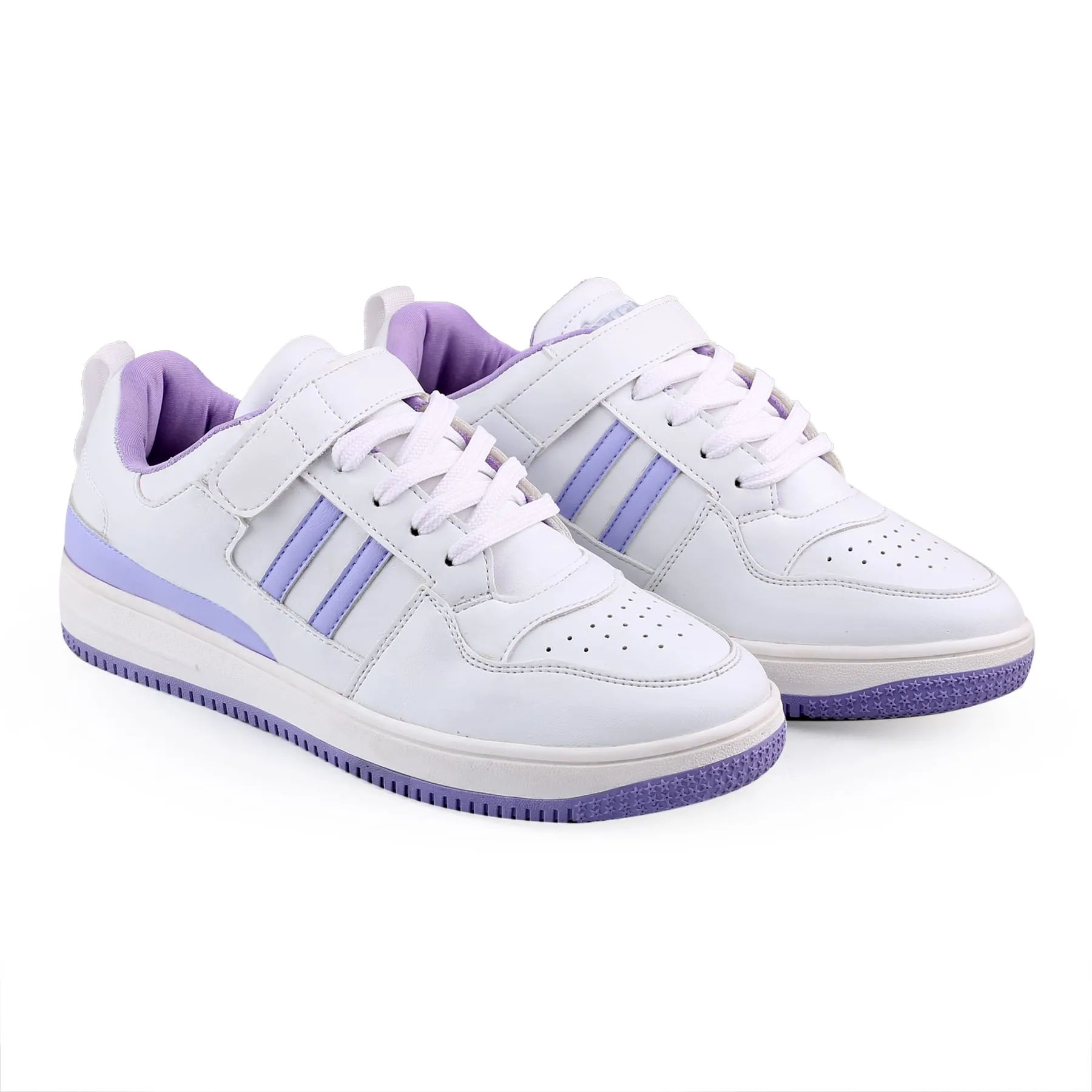 Bacca Bucci PHOENIX Basket Femme à Lacets Auto-Agriffants Basse