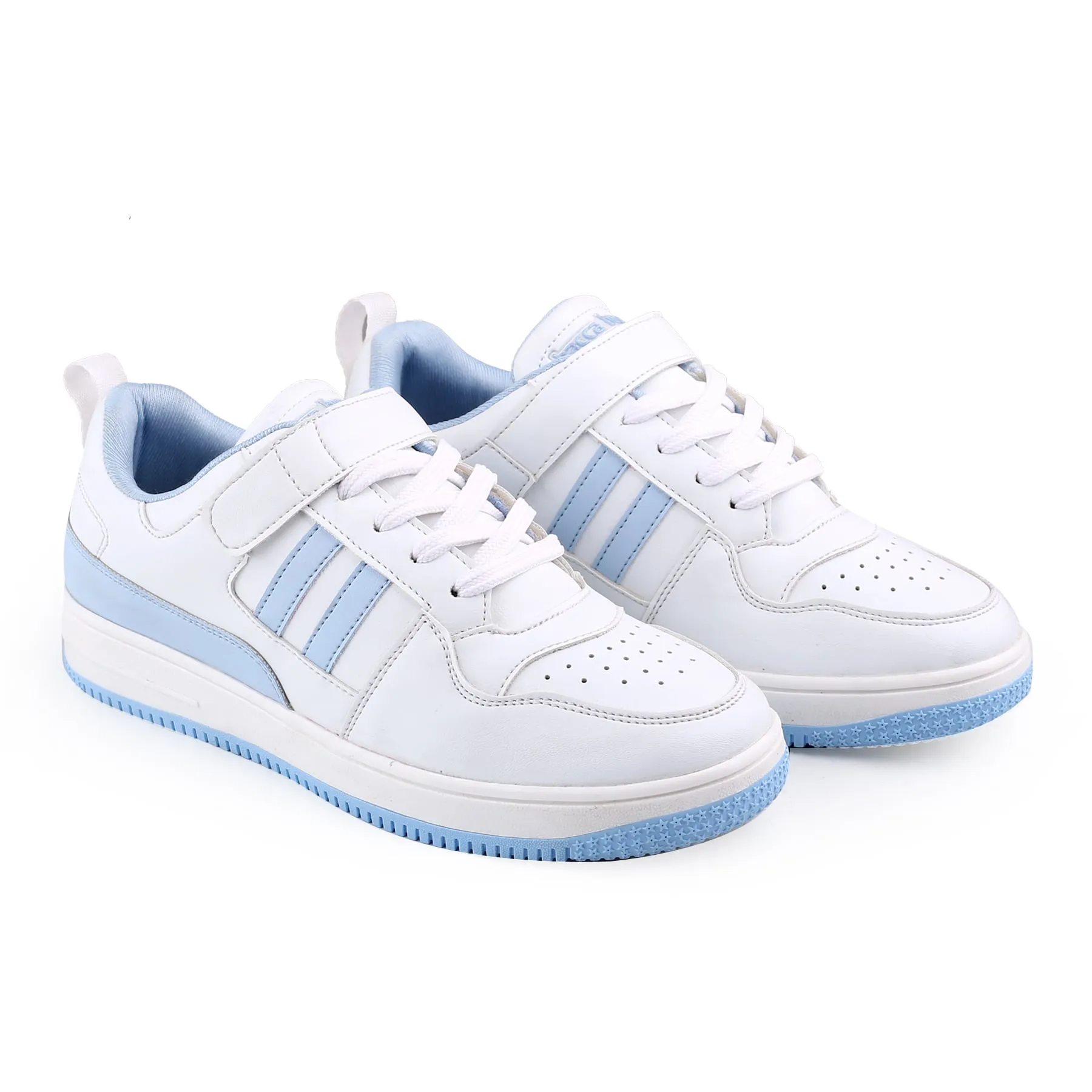 Bacca Bucci PHOENIX Basket Femme à Lacets Auto-Agriffants Basse