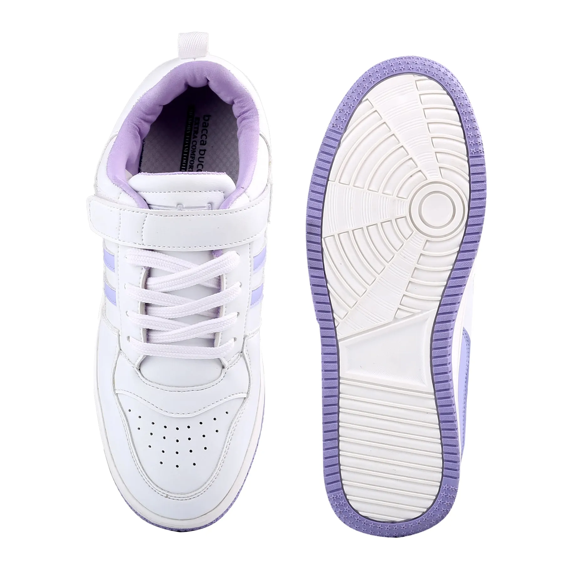 Bacca Bucci PHOENIX Basket Femme à Lacets Auto-Agriffants Basse
