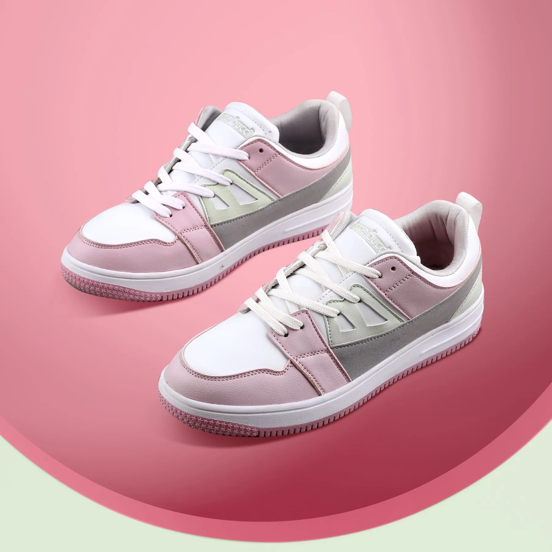 Bacca Bucci SERENITY Sneakers Basses à Semelle Plate Mode pour Femmes