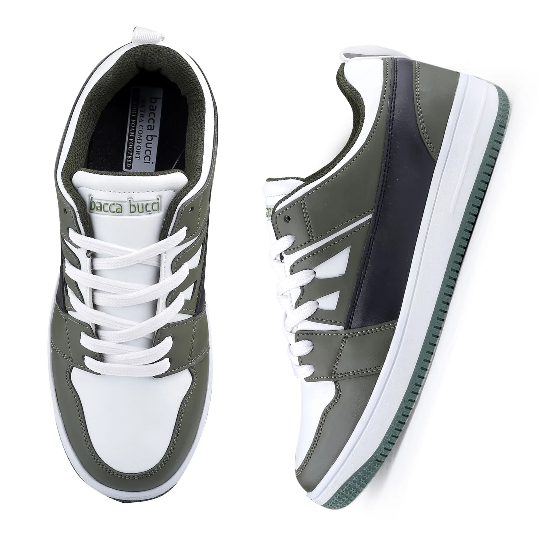 Bacca Bucci SERENITY Sneakers Basses à Semelle Plate Mode pour Femmes