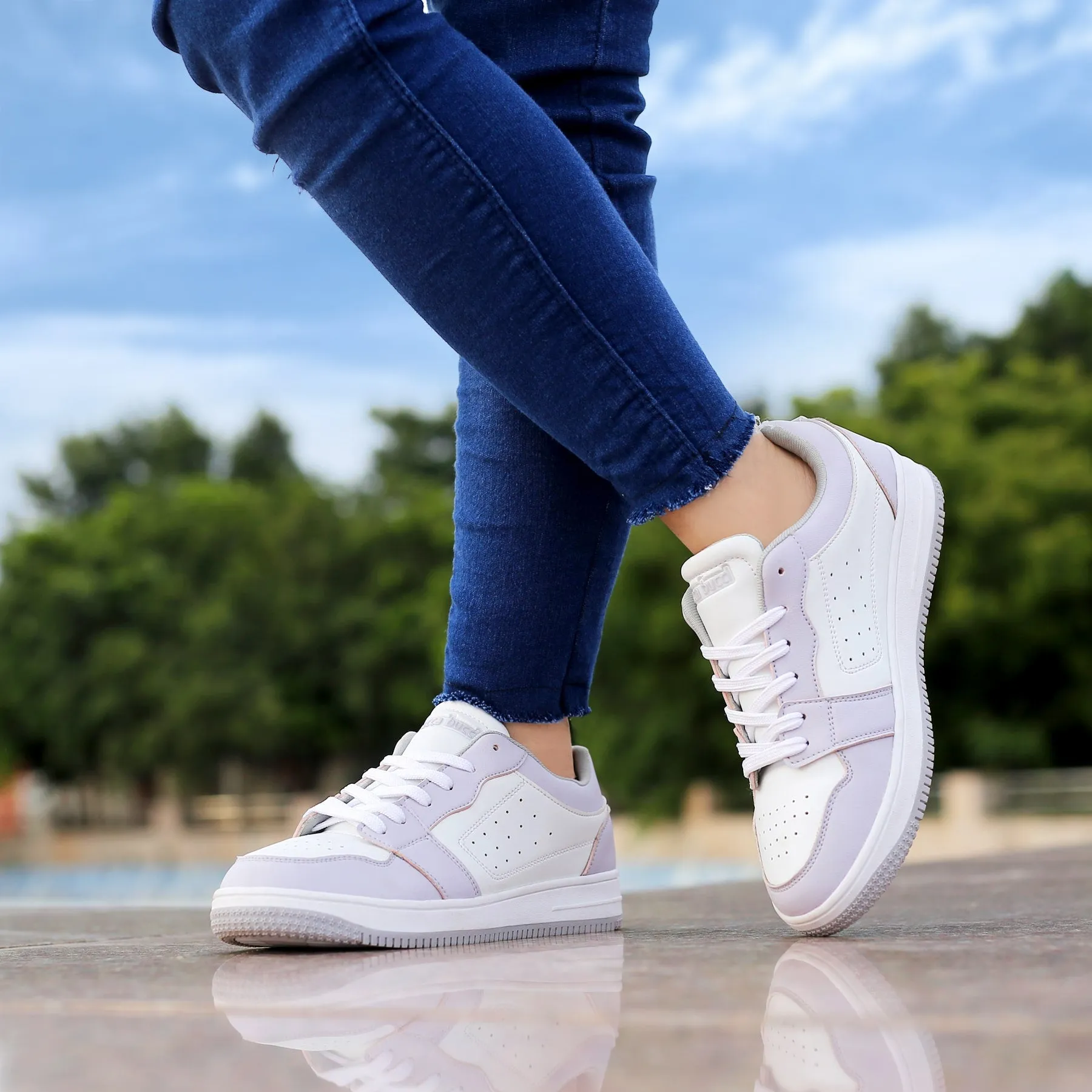 Bacca Bucci SOPHIA Sneakers Basses à Semelle Plate pour Femmes