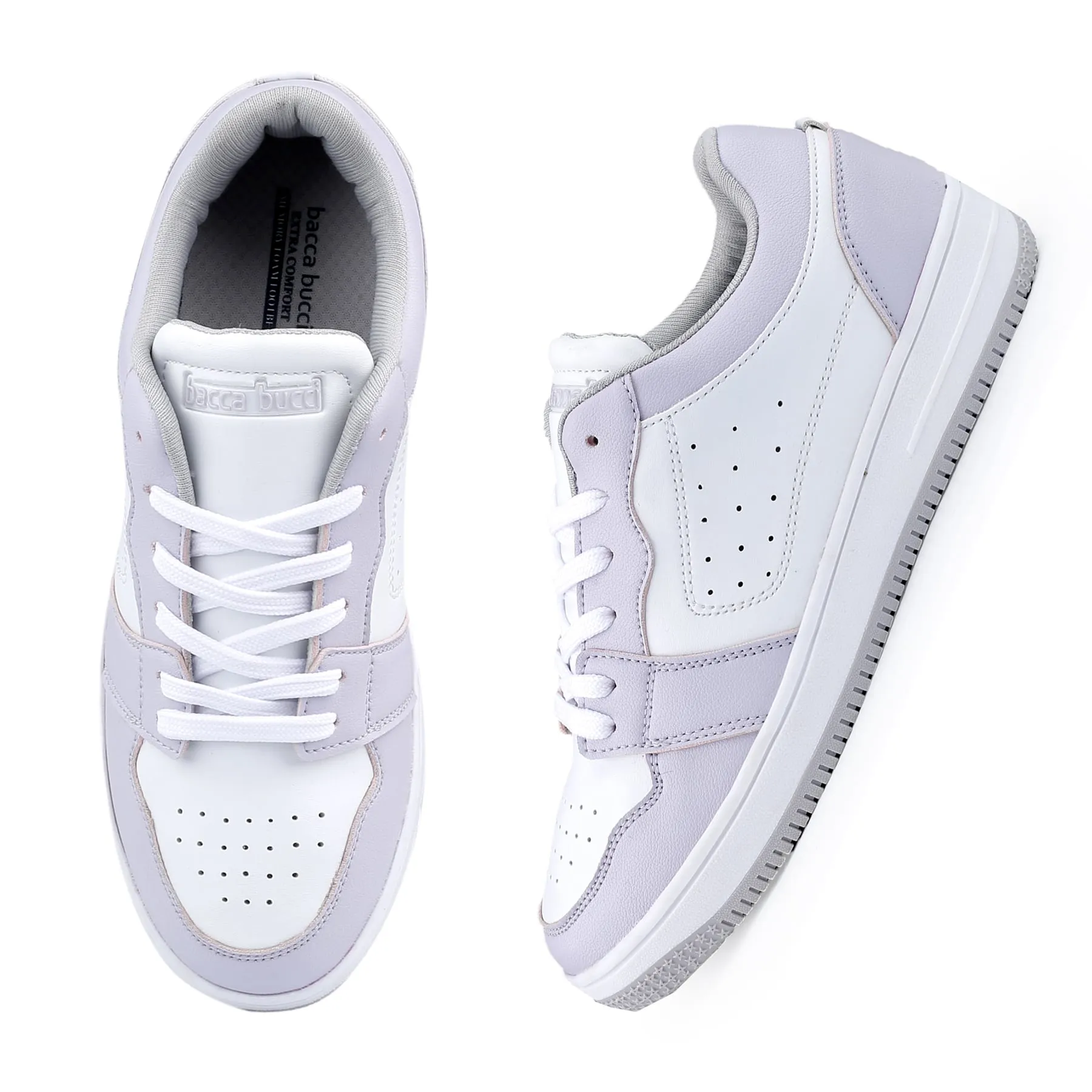 Bacca Bucci SOPHIA Sneakers Basses à Semelle Plate pour Femmes