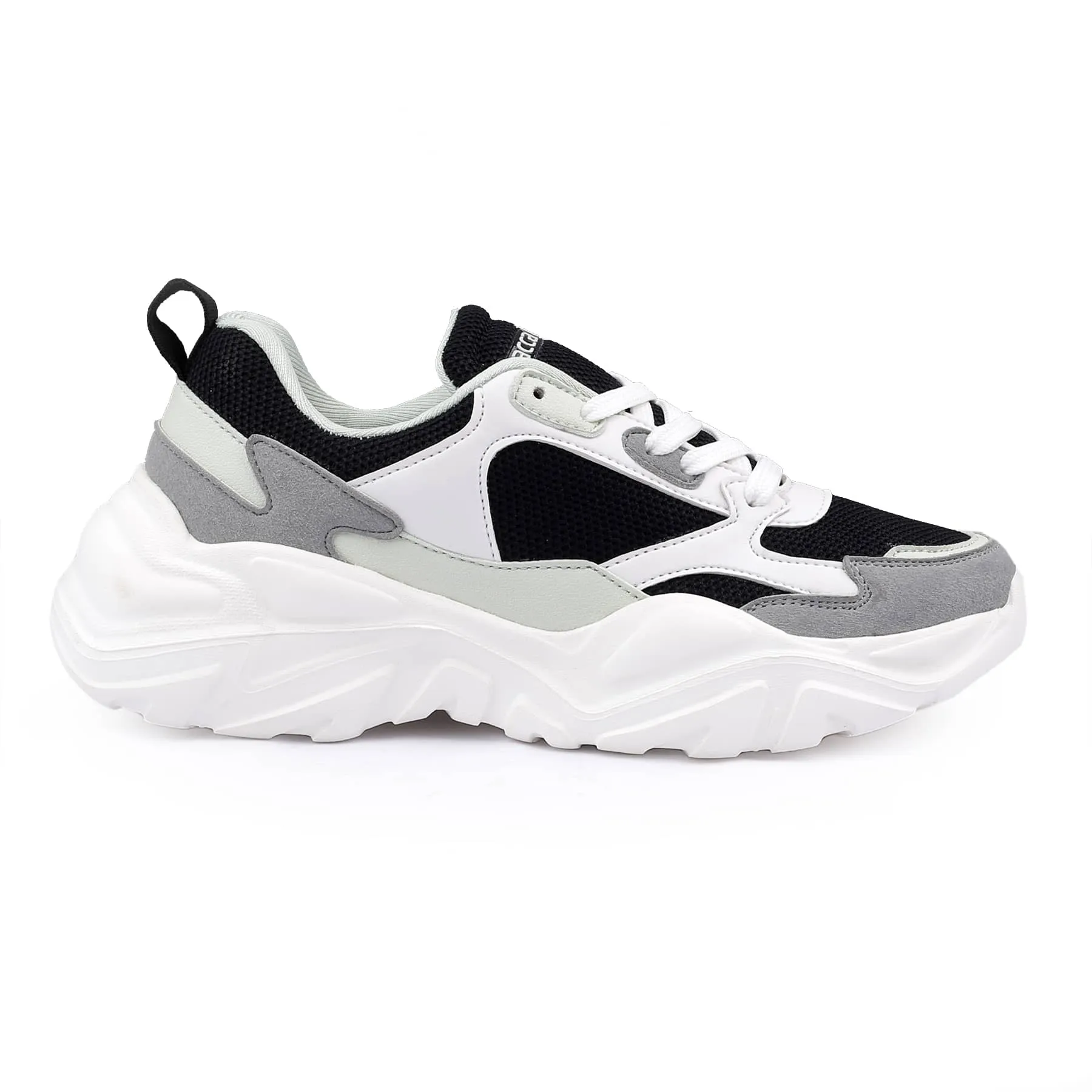 Bacca Bucci SPARK Chaussures de sport à plateforme basses en ColorBlock pour femmes | Sneakers streetwear volumineuses