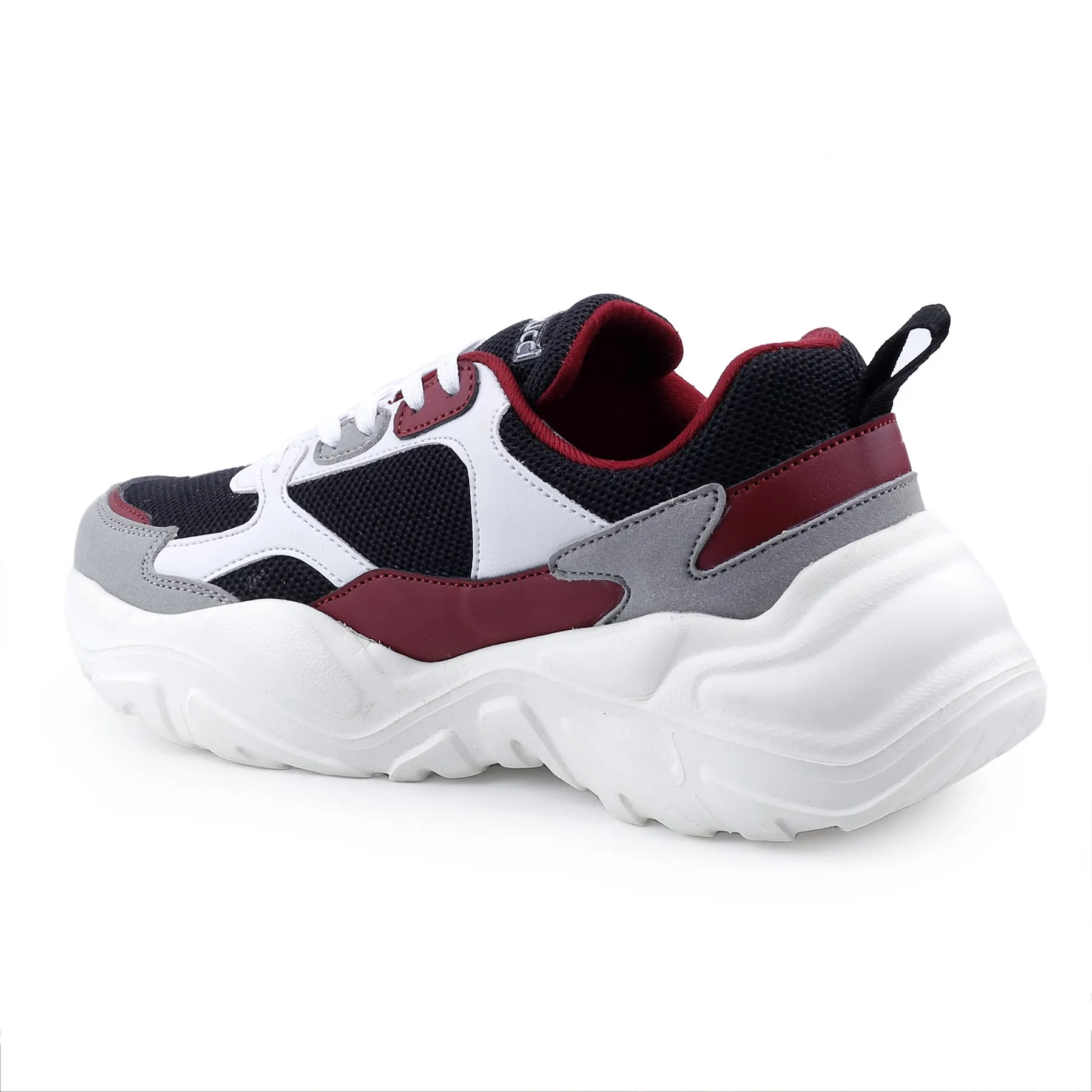 Bacca Bucci SPARK Chaussures de sport à plateforme basses en ColorBlock pour femmes | Sneakers streetwear volumineuses